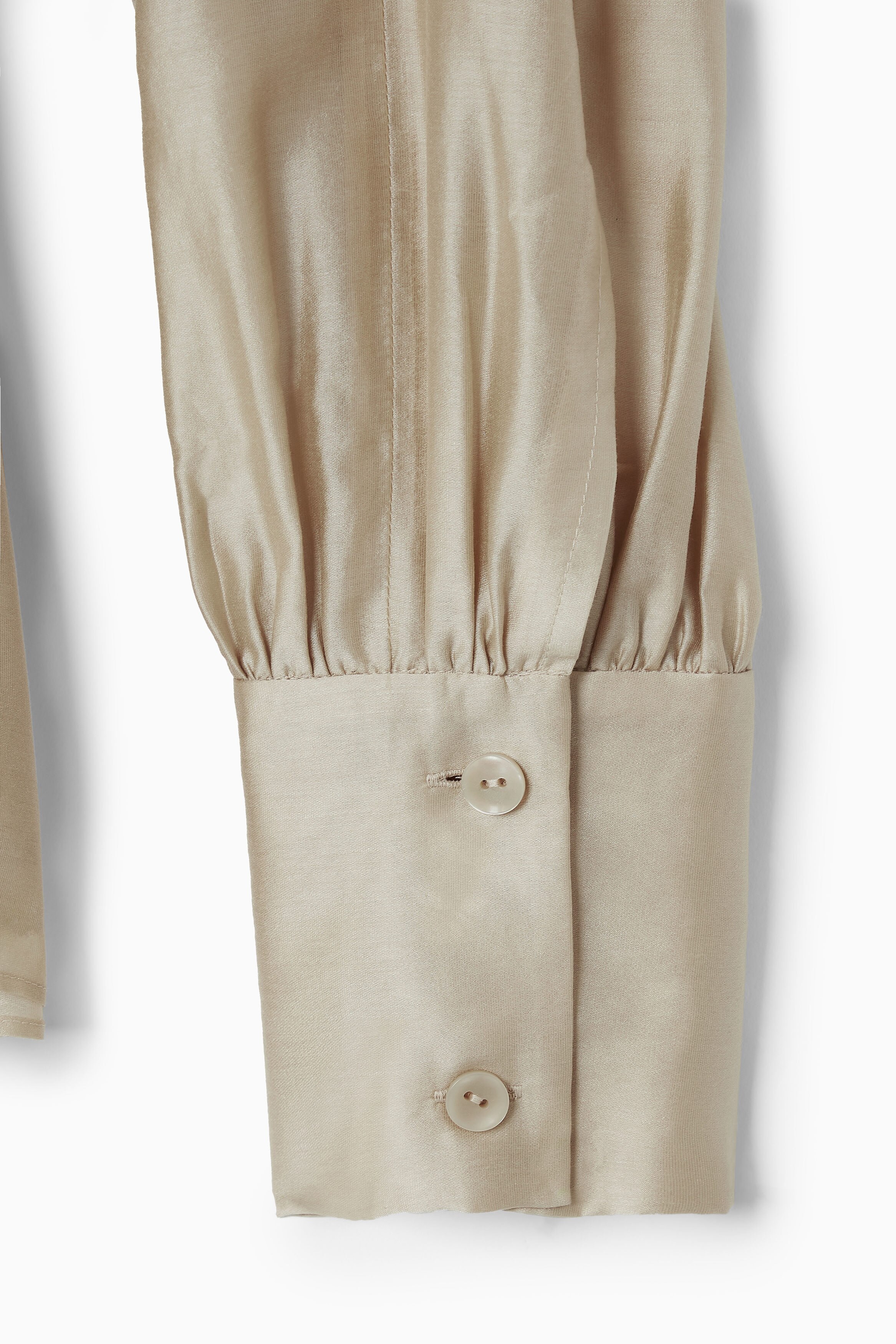 売れ筋商品|||パルフォイス シャツ レディース トップス Blouse - beige kw00689.jpg
