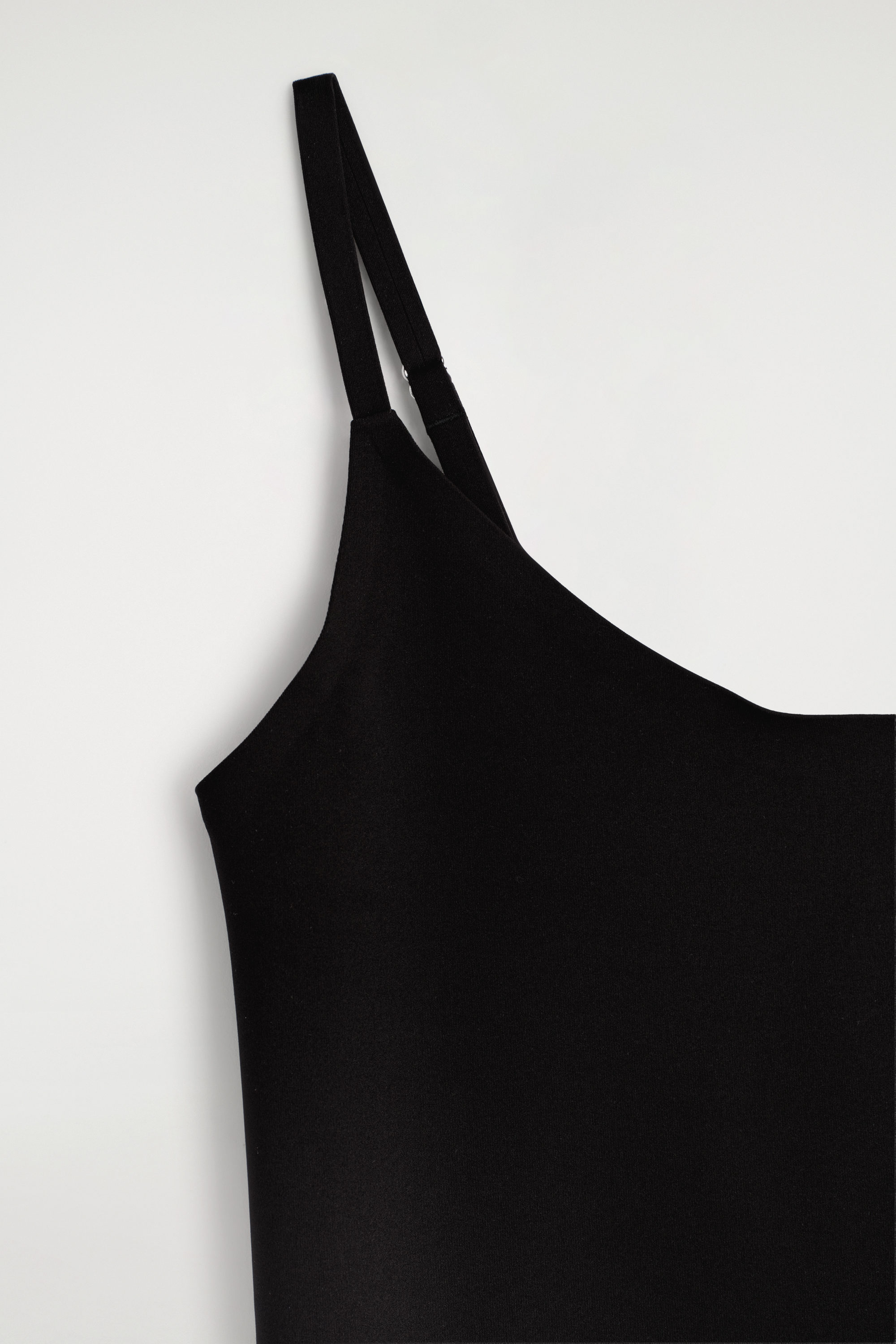 SLIM-FIT JERSEY CAMI TOP - BLACK | COS CA