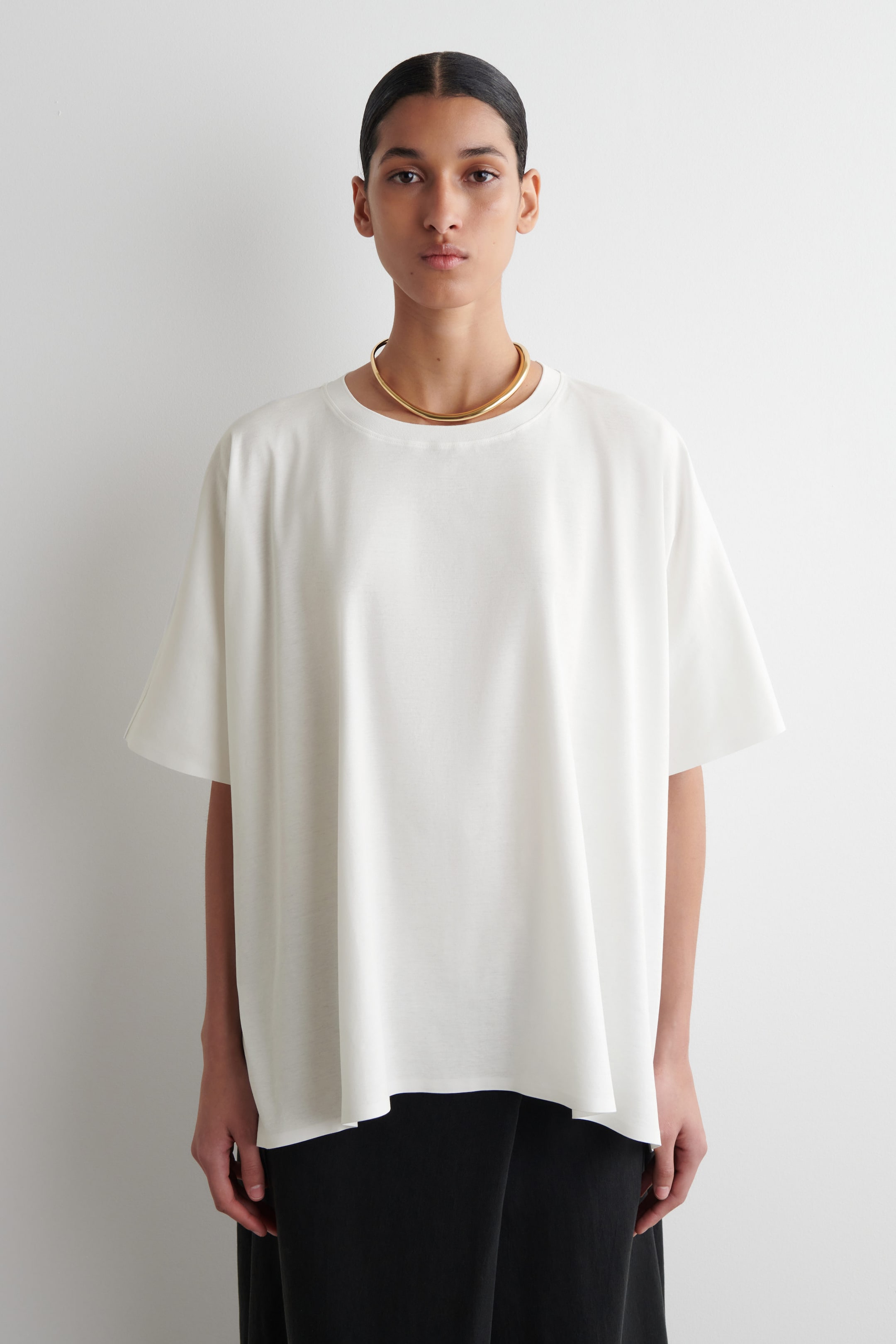 OVERSIZED BATWING-SLEEVE T-SHIRT
