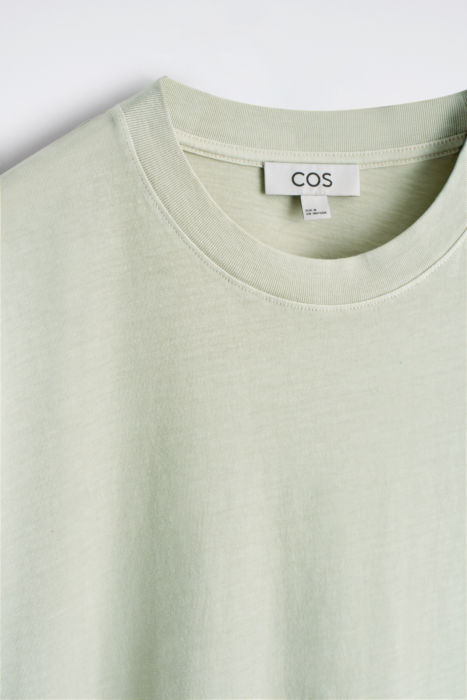 COMFORTABEL LICHTGEWICHT KATOENEN T-SHIRT - LICHTGROEN/WIT/ZWART/DONKERBRUIN/MARINEBLAUW - 3