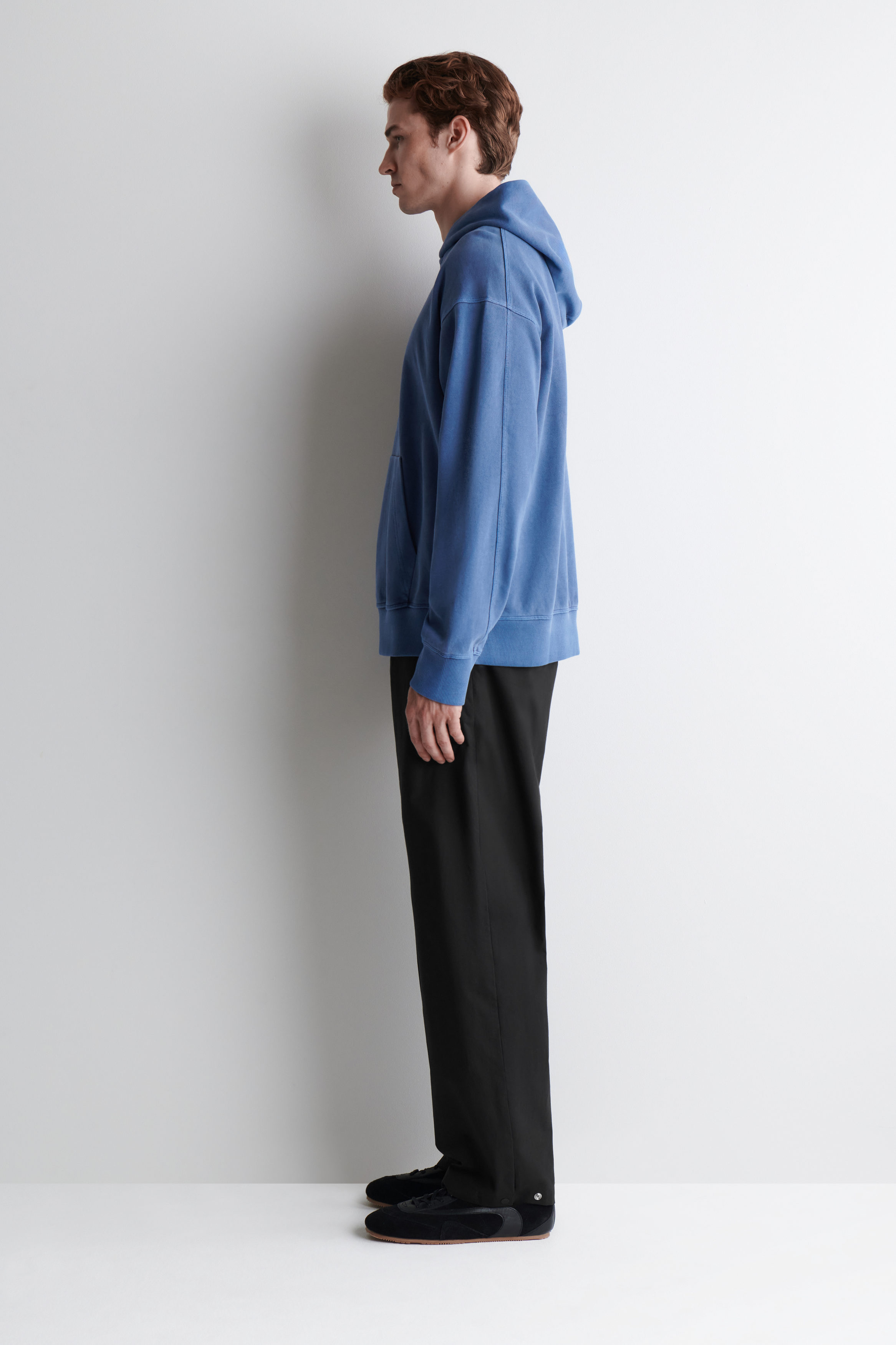 スウェット・トレーナー COTTON HOODED SWEATSHIRT Jerzees Sweatshirts: Men's 4997M OXF Oxford Grey Super