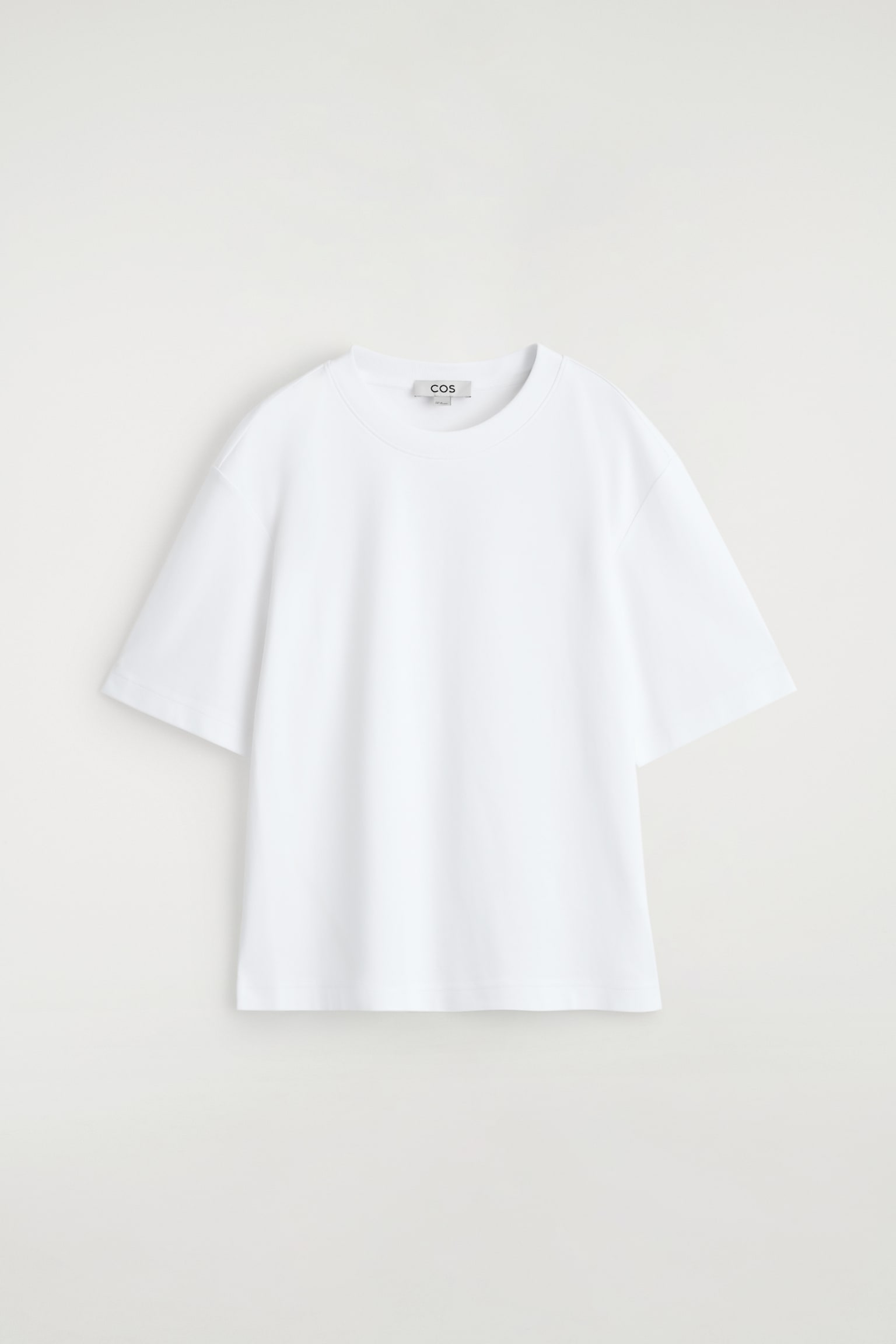 Ruimvallend T-shirt - WIT/ROZE/DONKERBRUIN - 2