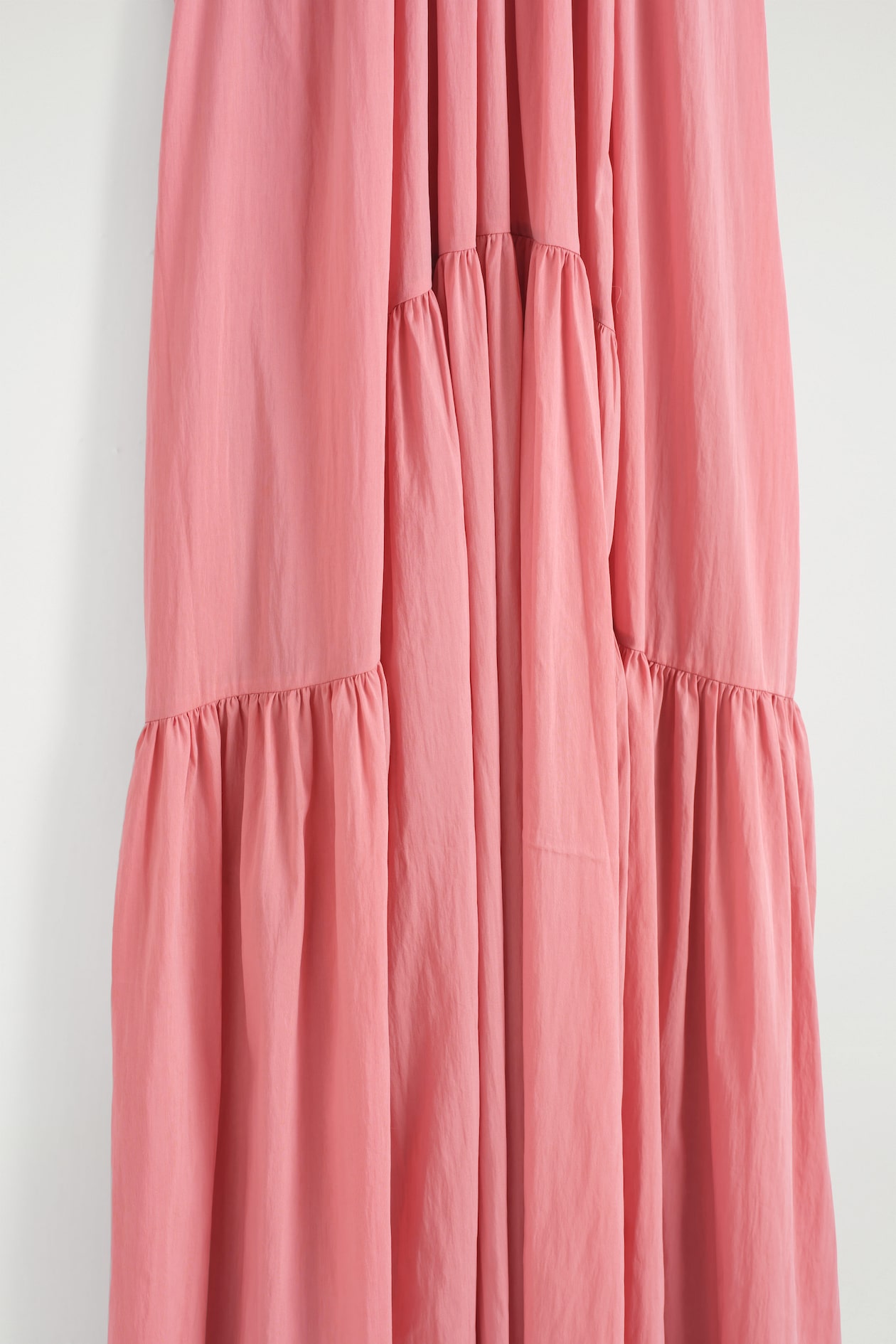 chinese dress ladies Adoria Sequin Cut Out Maxi Dress / Pale Pink | Meshki main image 0