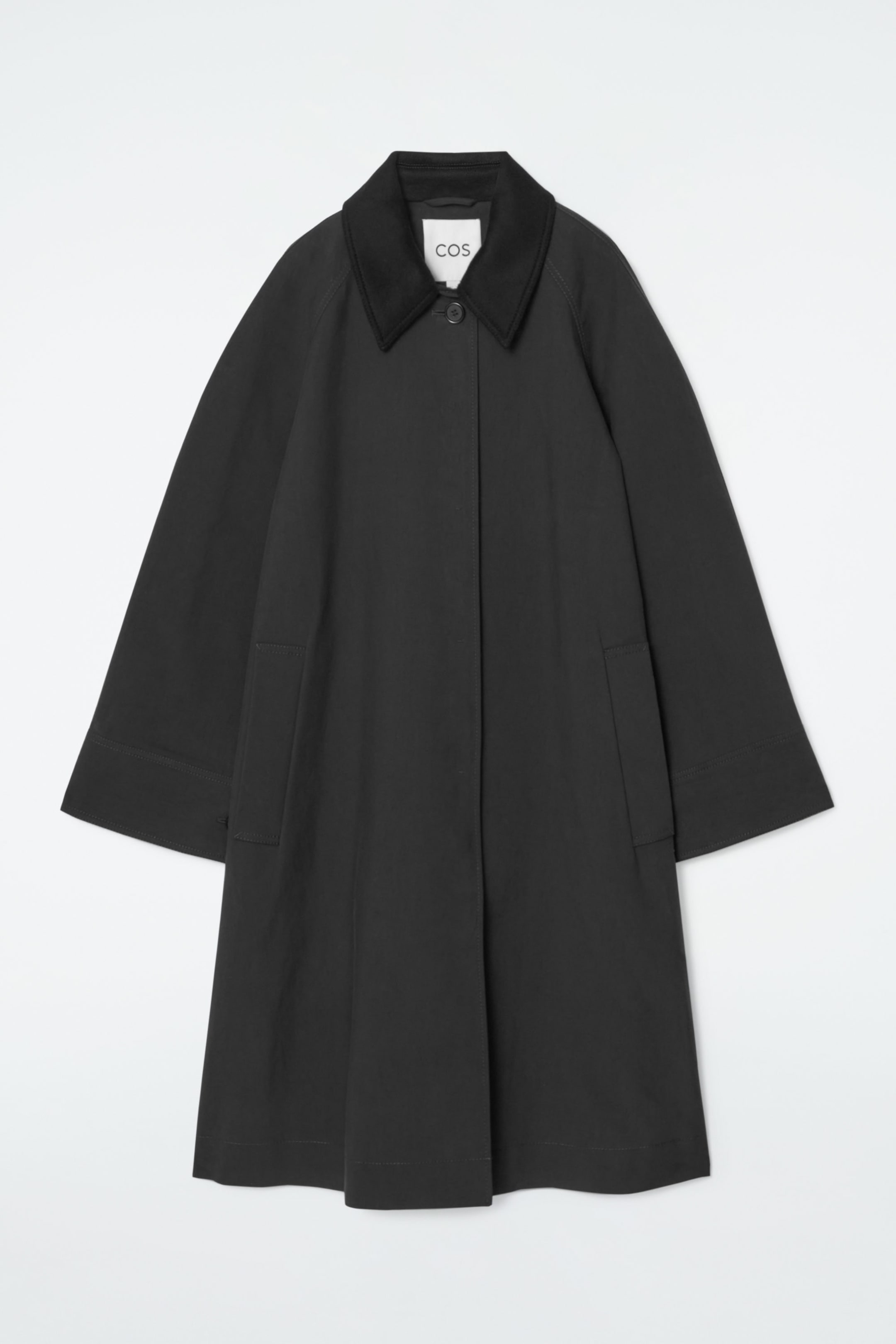 CAPPOTTO CORTO CON FINITURE IN LANA
