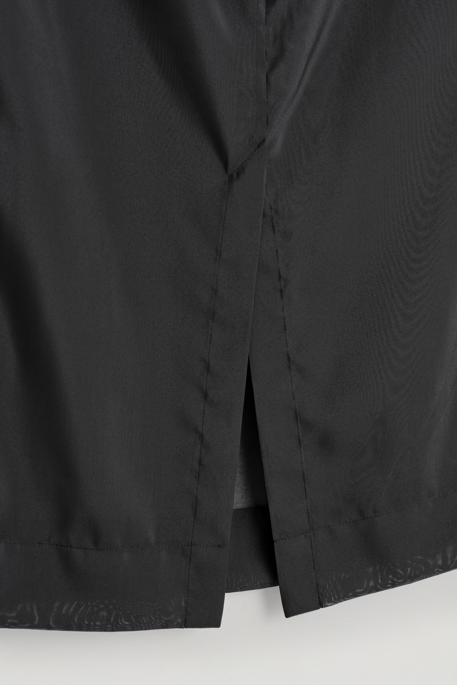 TRANSPARANTE RECHTE ROK - ZWART/BLAUW/PERZIK - 6