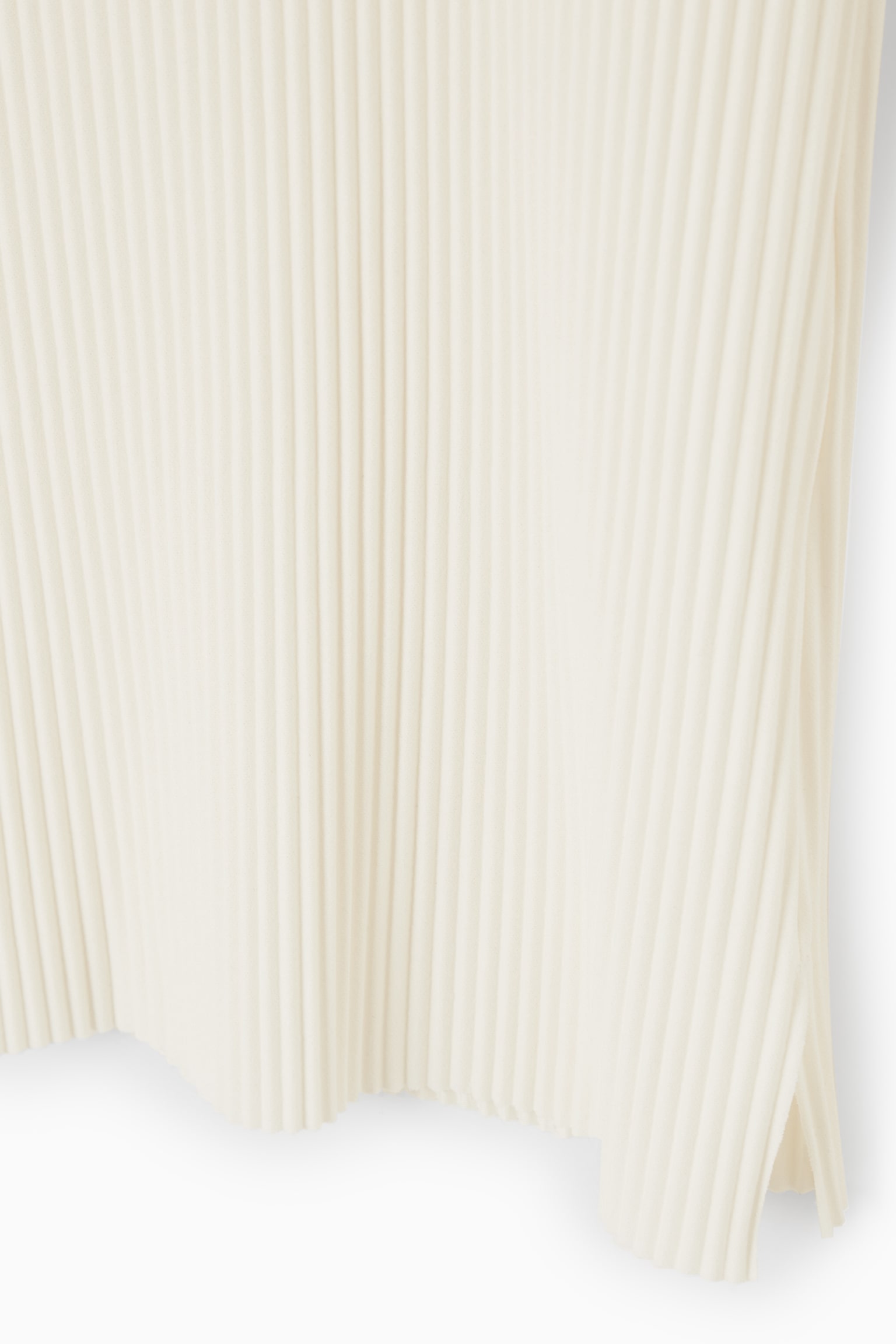 RIBBED TANK TOP - IVORY/BLACK - 2
