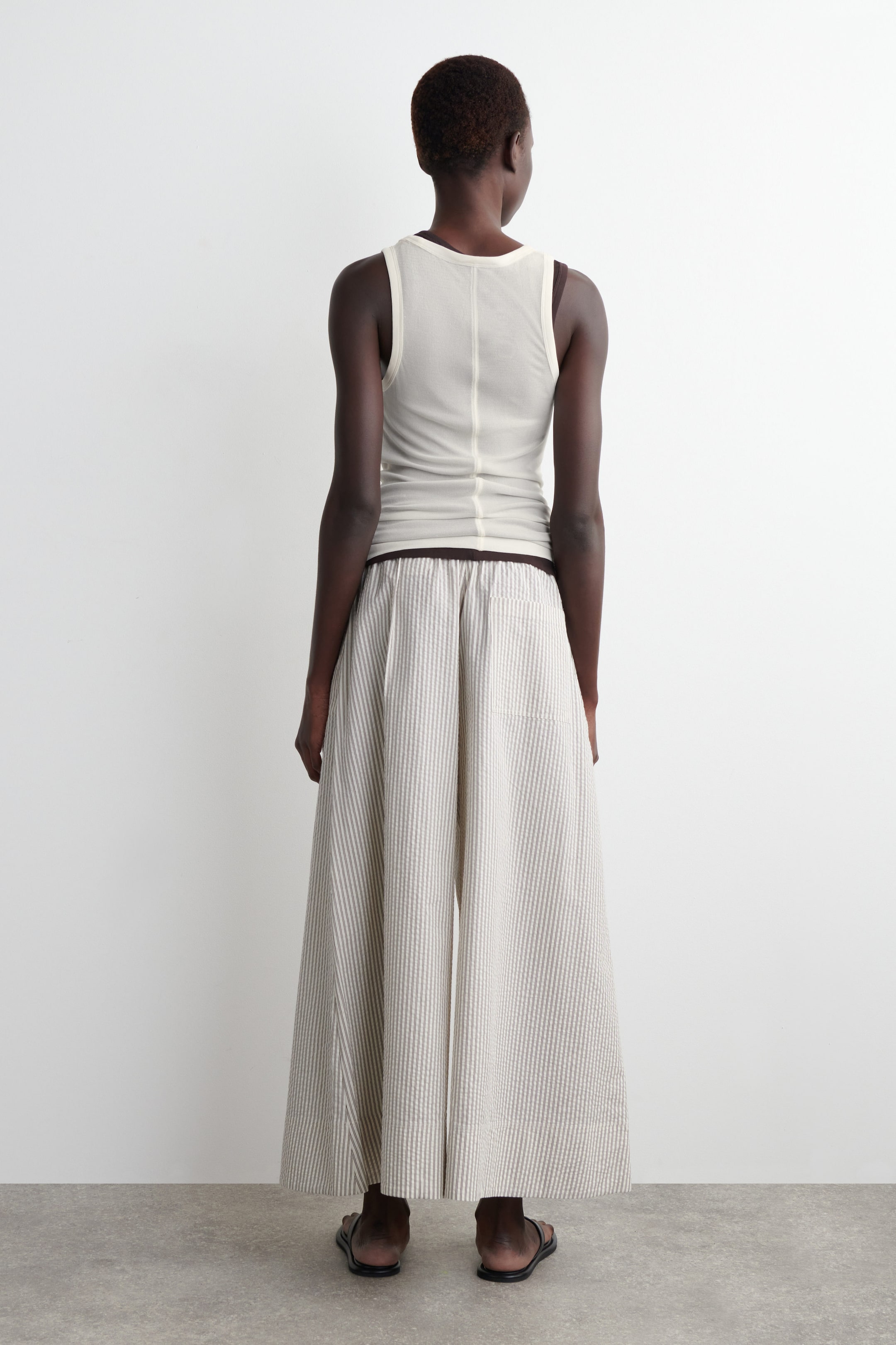 SEERSUCKER CULOTTES