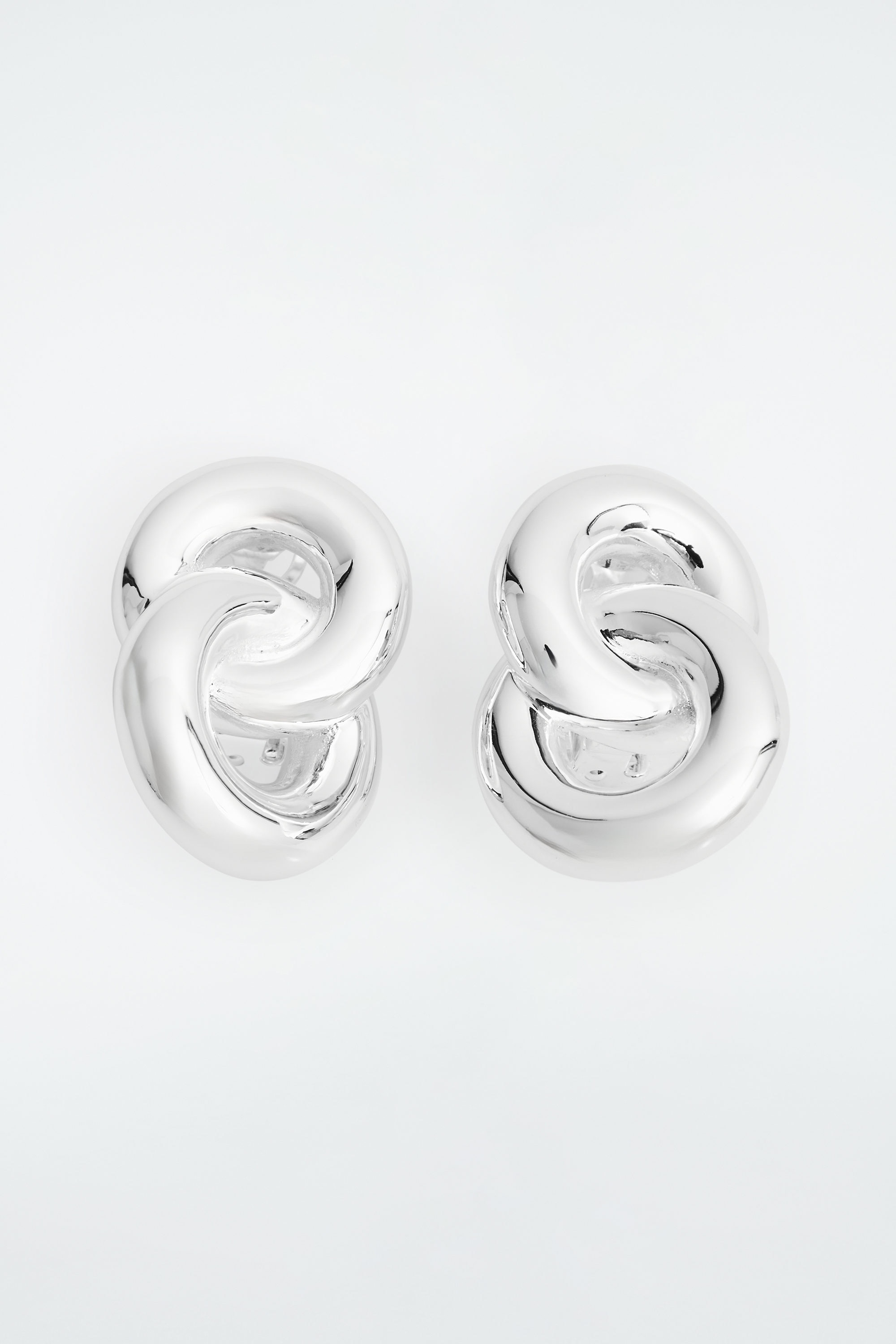 アクセサリーその他 COPERNI Woman Jewel Silver COPBI24725 SLV Stainless Steel Silver Hoop Earrings – Obilis Paris