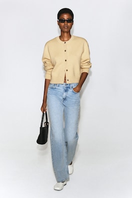 MERINO WOOL SWEATER — BUTTER YELLOW 2