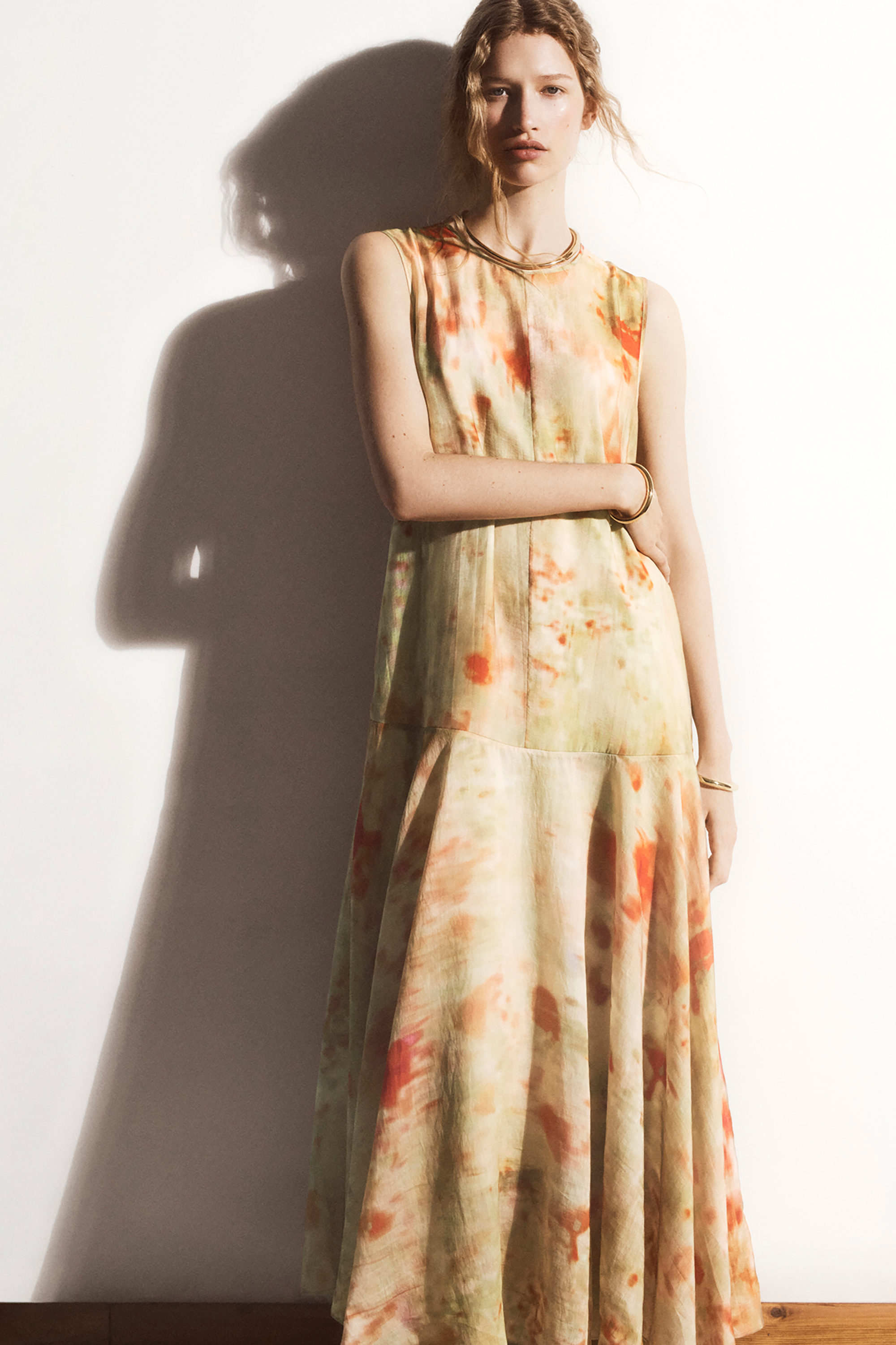ワンピース vintage botanical floral sheer maxidress vintage botanical floral sheer maxidress