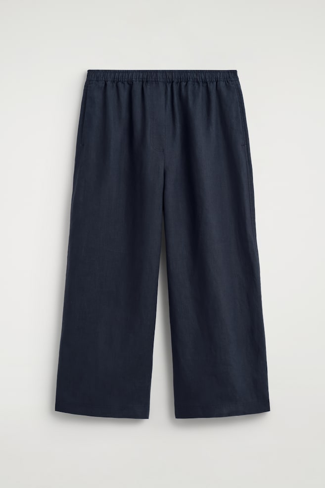 CULOTTES LINO - AZUL MARINO/AMARILLO - 1