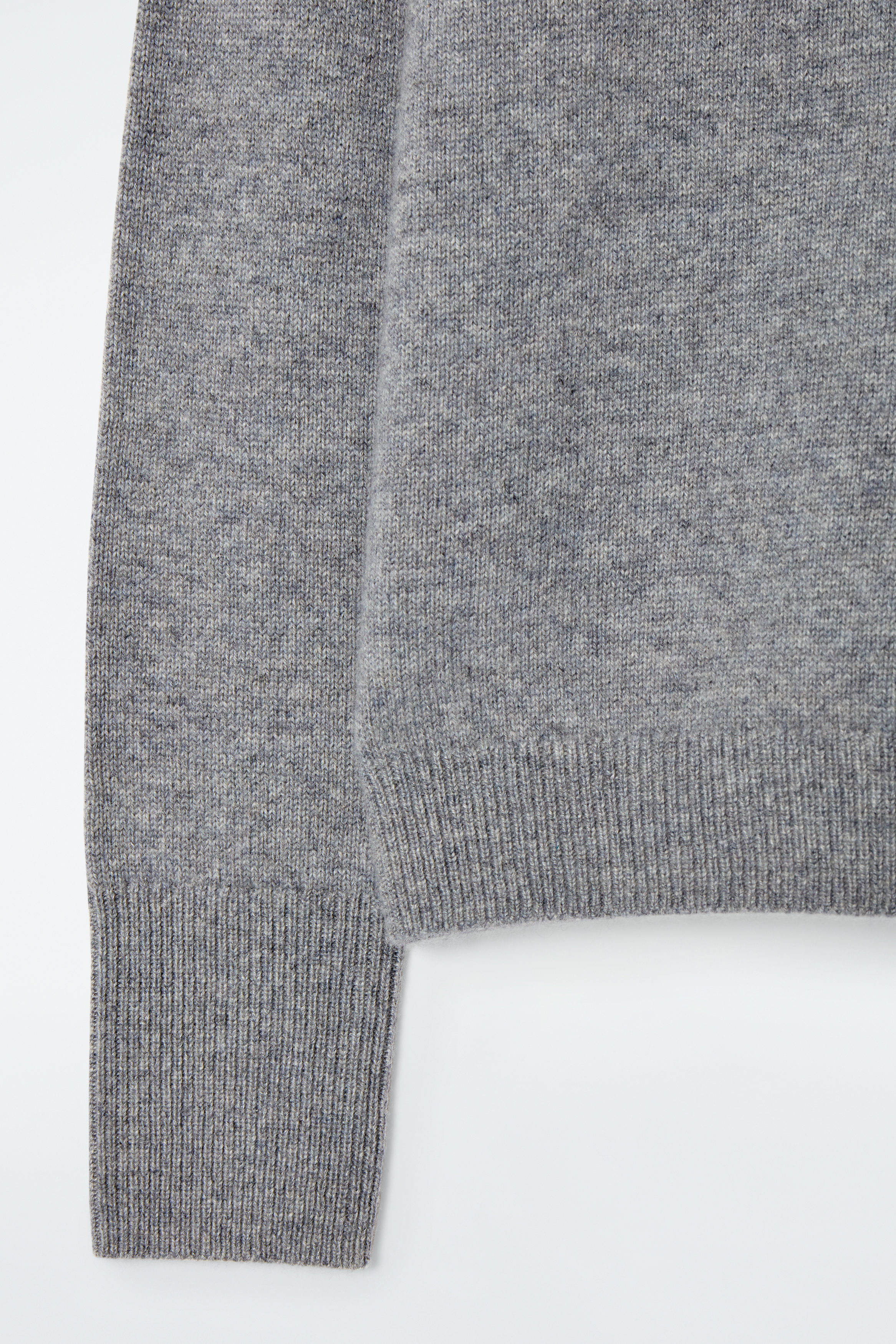 CASHMERE SWEATER - GRAY | COS US