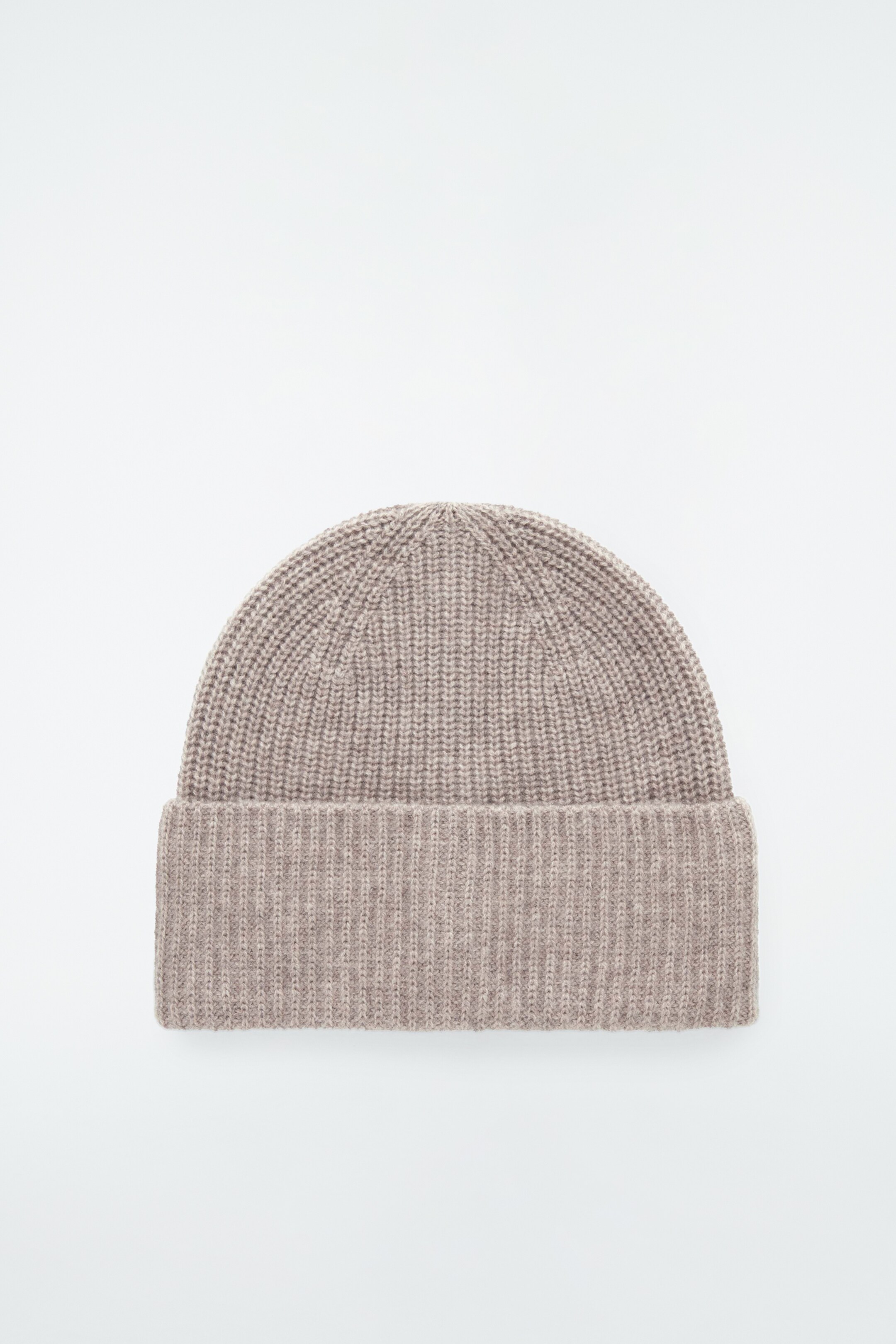 View larger image: RIBBED WOOL AND CASHMERE BEANIE - BEIGE - Ladies | H&M GB 1