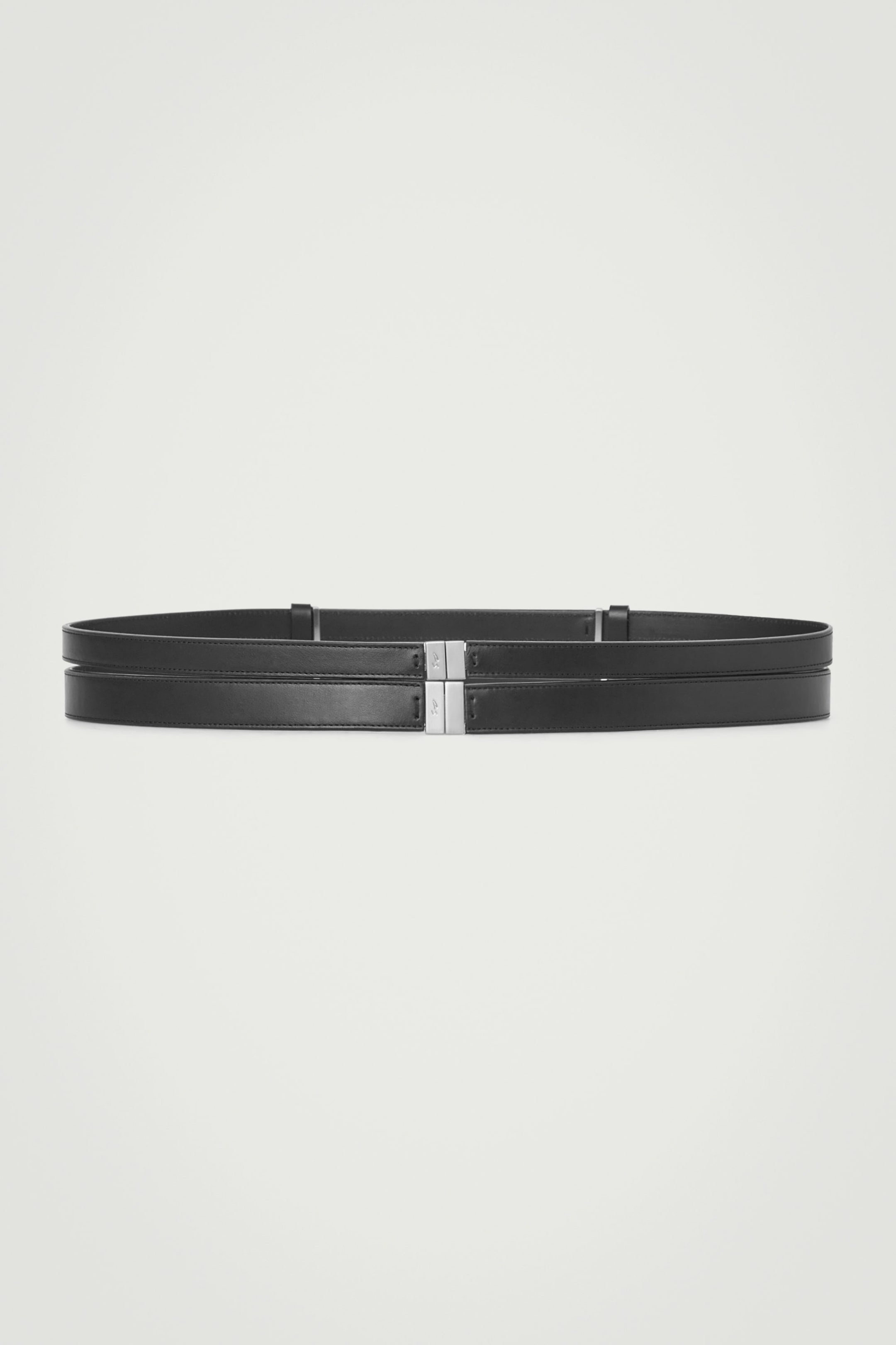 THE DOUBLE-STRAP LEATHER BELT