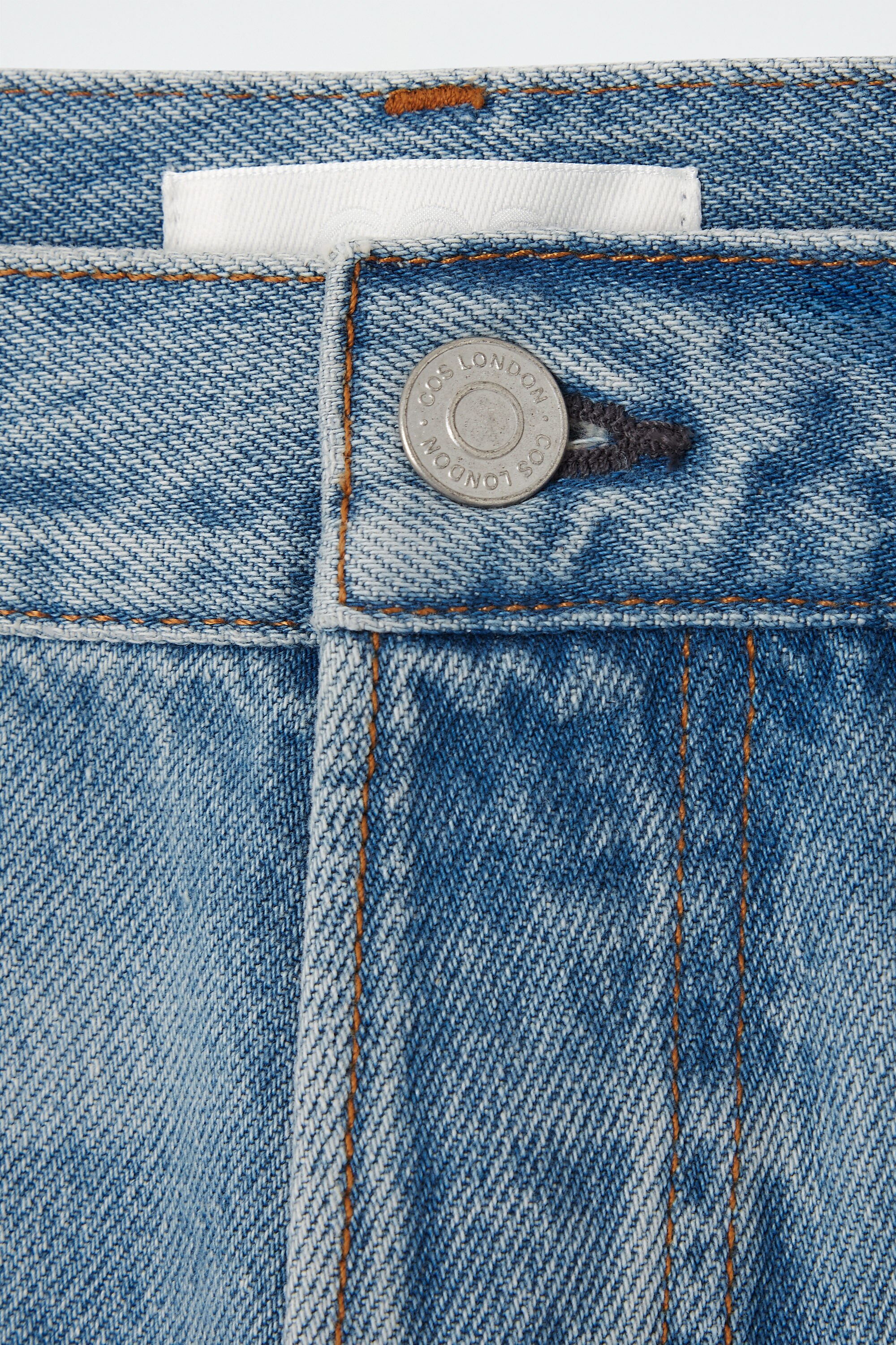 VOLUME WIDE-LEG JEANS - MID-BLUE | COS DK