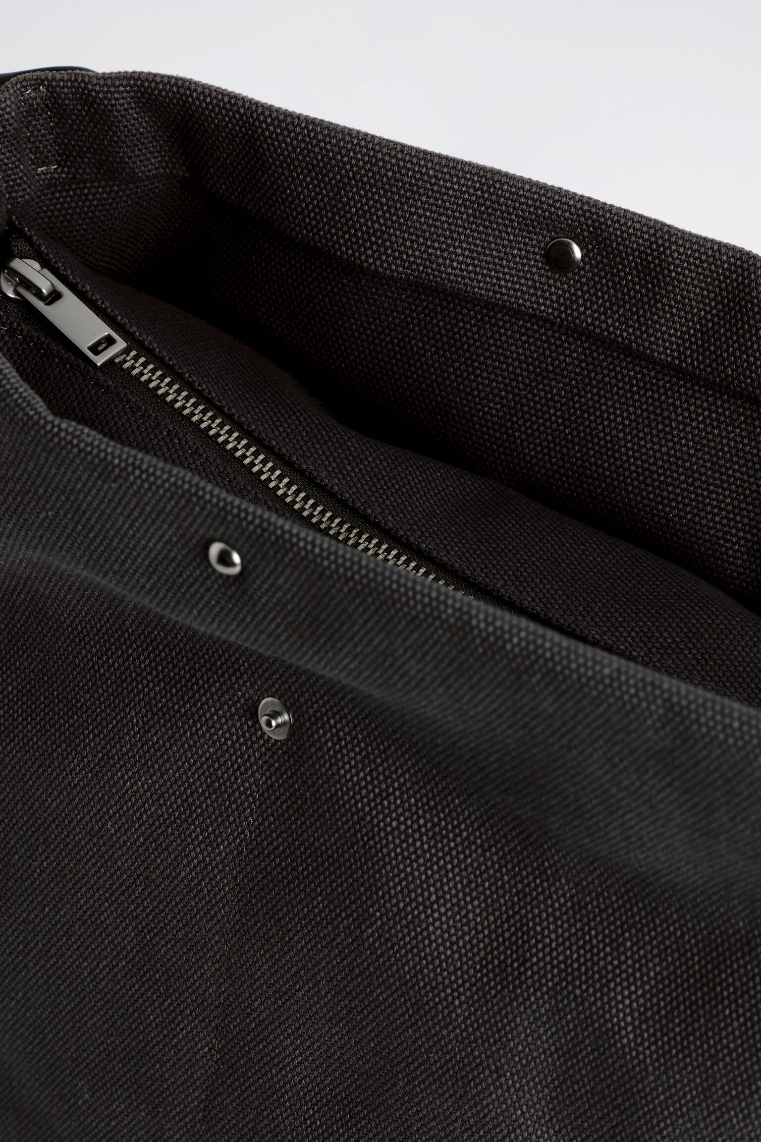 UTILITY MESSENGER BAG - CANVAS - NAVYBLAU/GRAU - 5