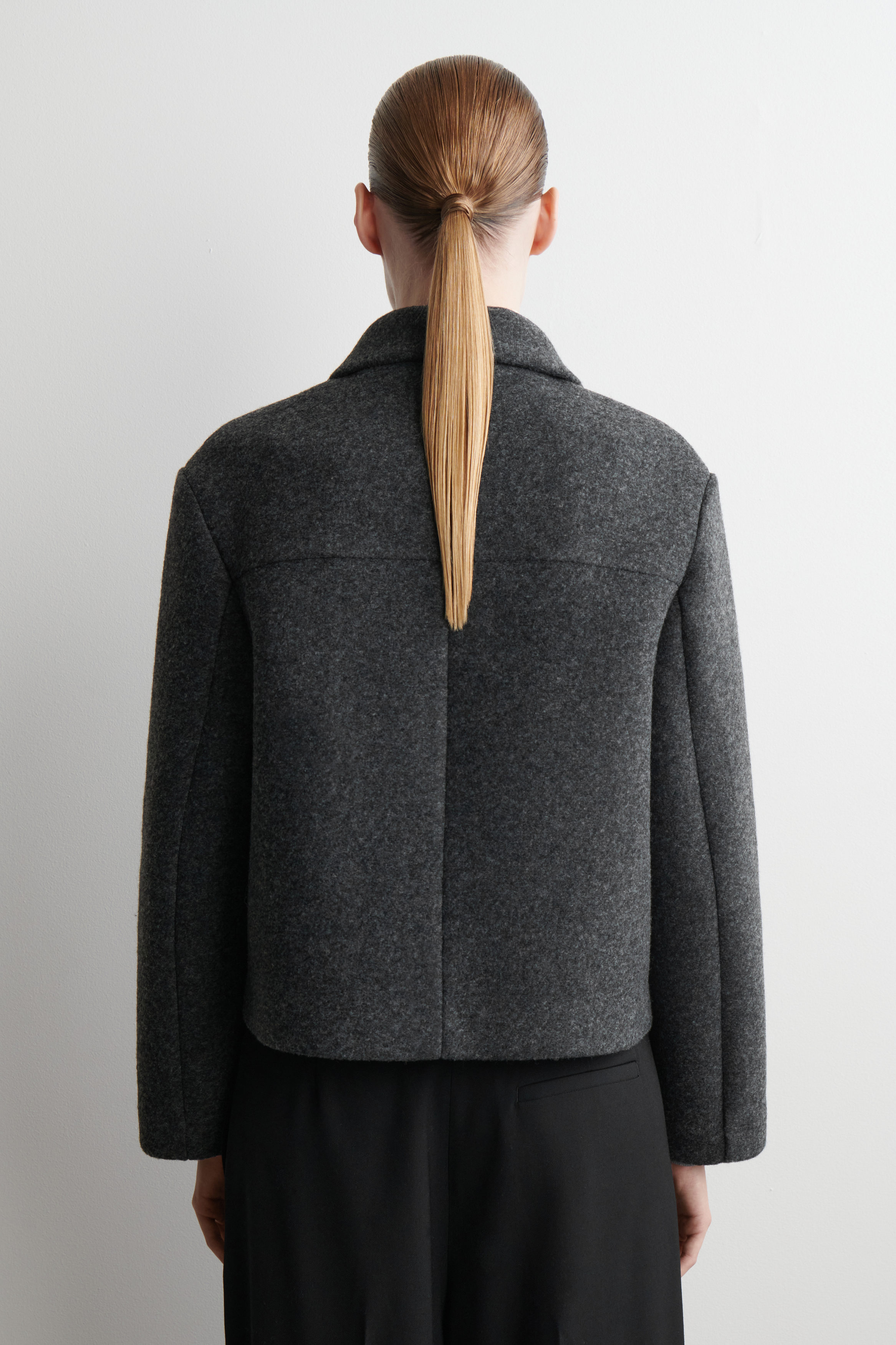 ジャケット・アウター CARVEN boiled wool short jacket ジャケット・アウター CARVEN boiled wool short jacket Boiled
