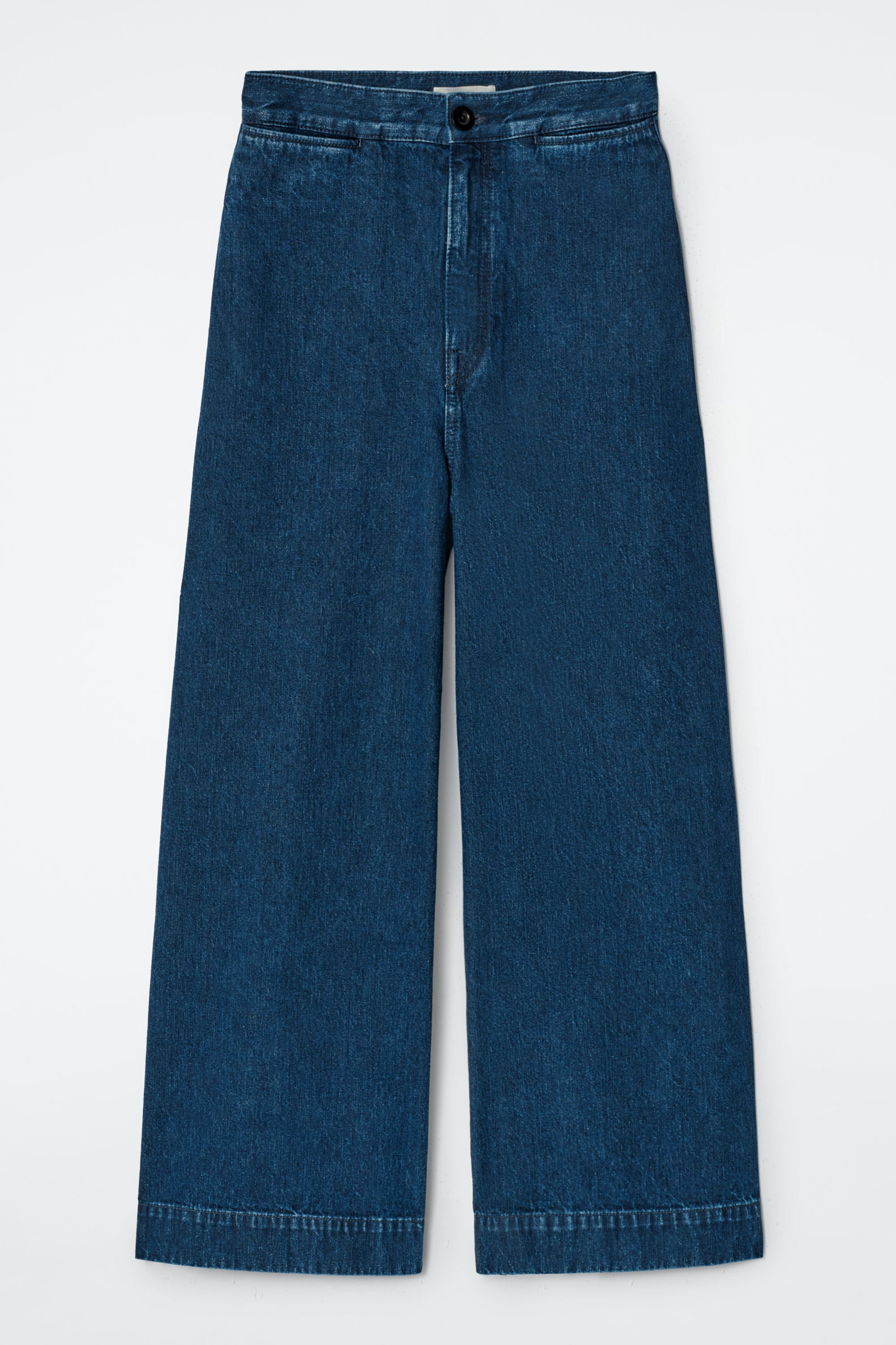 2025-25 秋冬新作  ハイブランドの PANTS DENIM WIDE-LEG - COS | BLUE パンツ