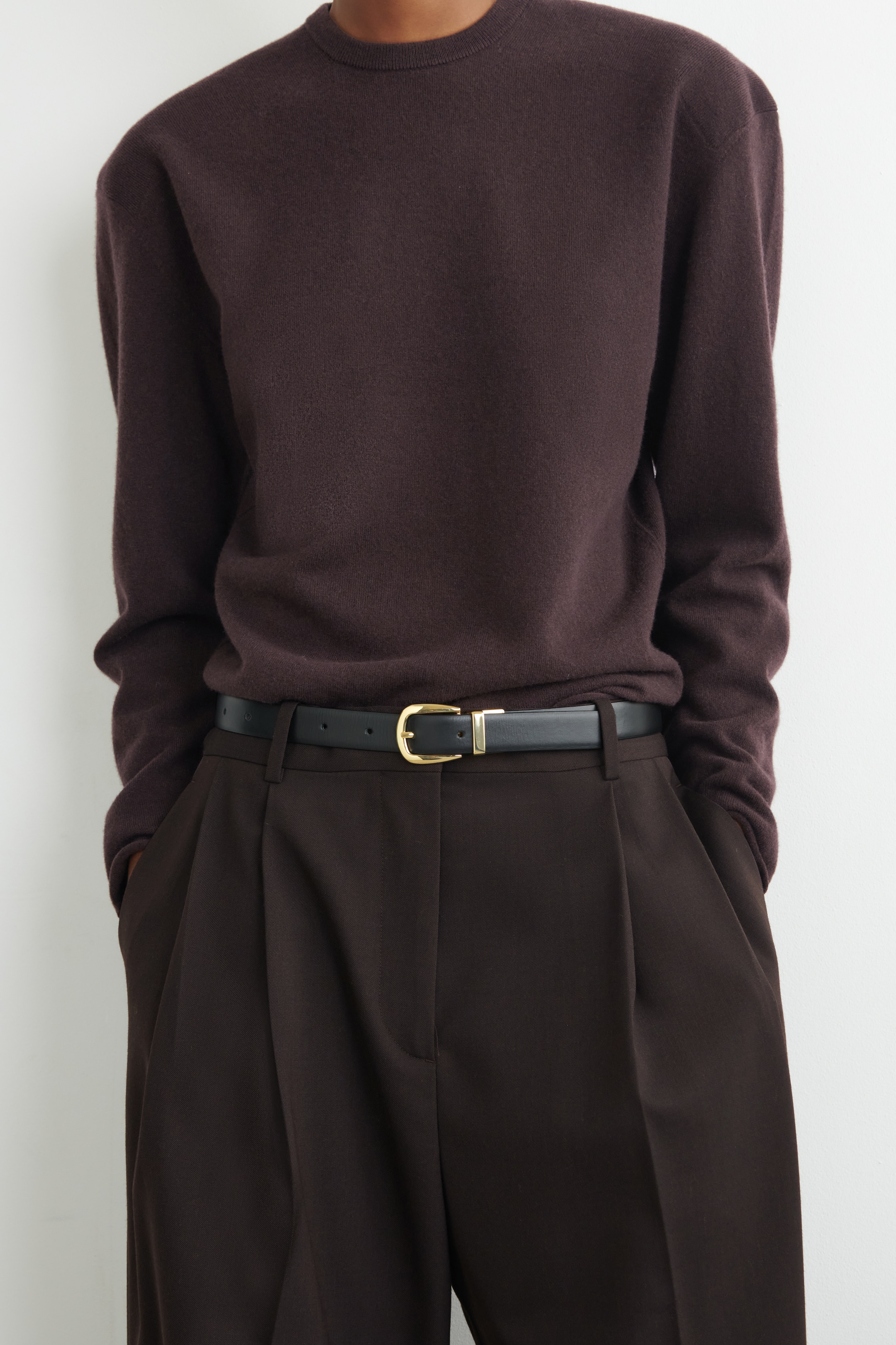 View larger image: REVERSIBLE LEATHER BELT - BLACK / ECRU - Ladies | H&M GB 1