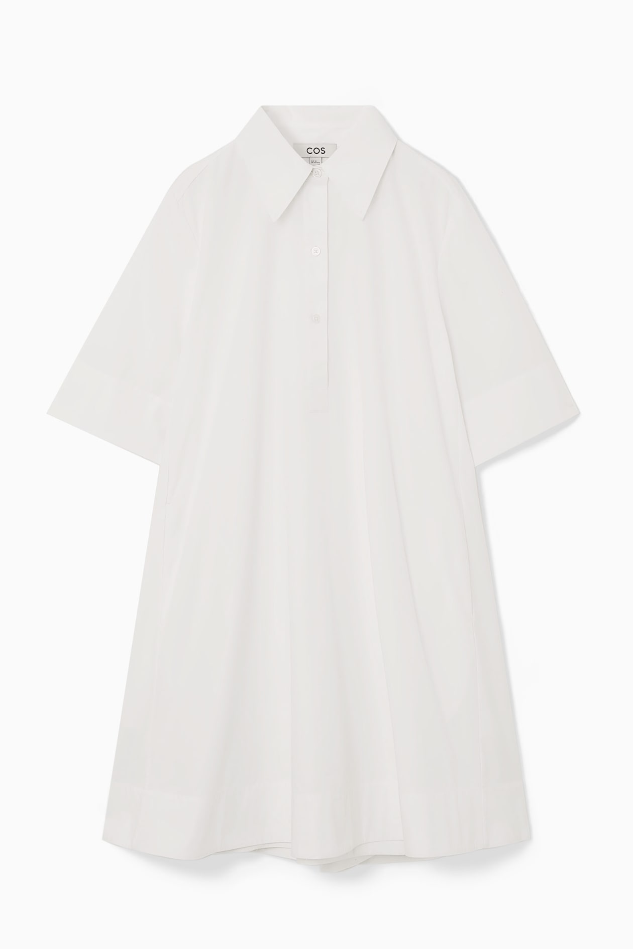 A-LINE MINI SHIRT DRESS