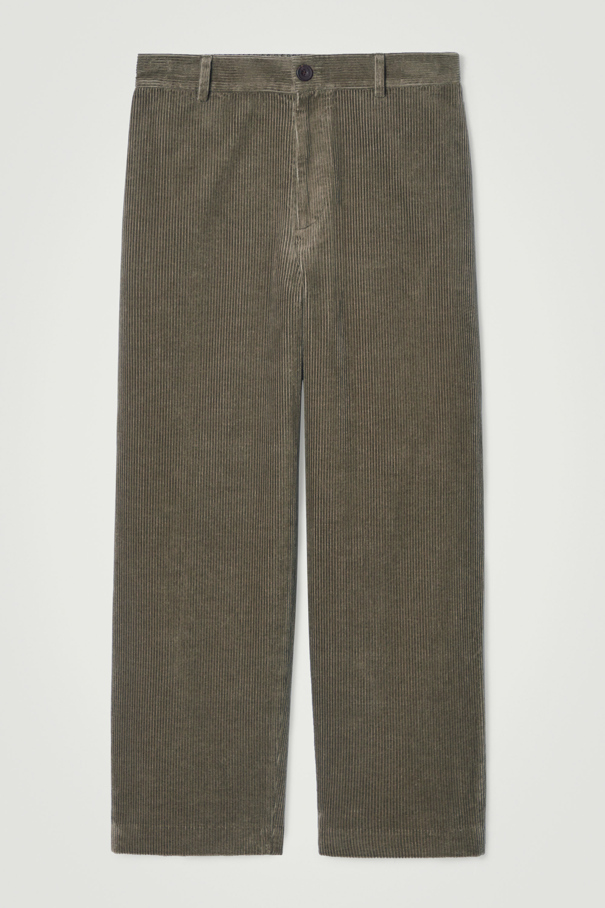 【COSYHARU】Day corduroy wide pants CORDUROY WIDE-LEG PANTS - DARK KHAKI | COS
