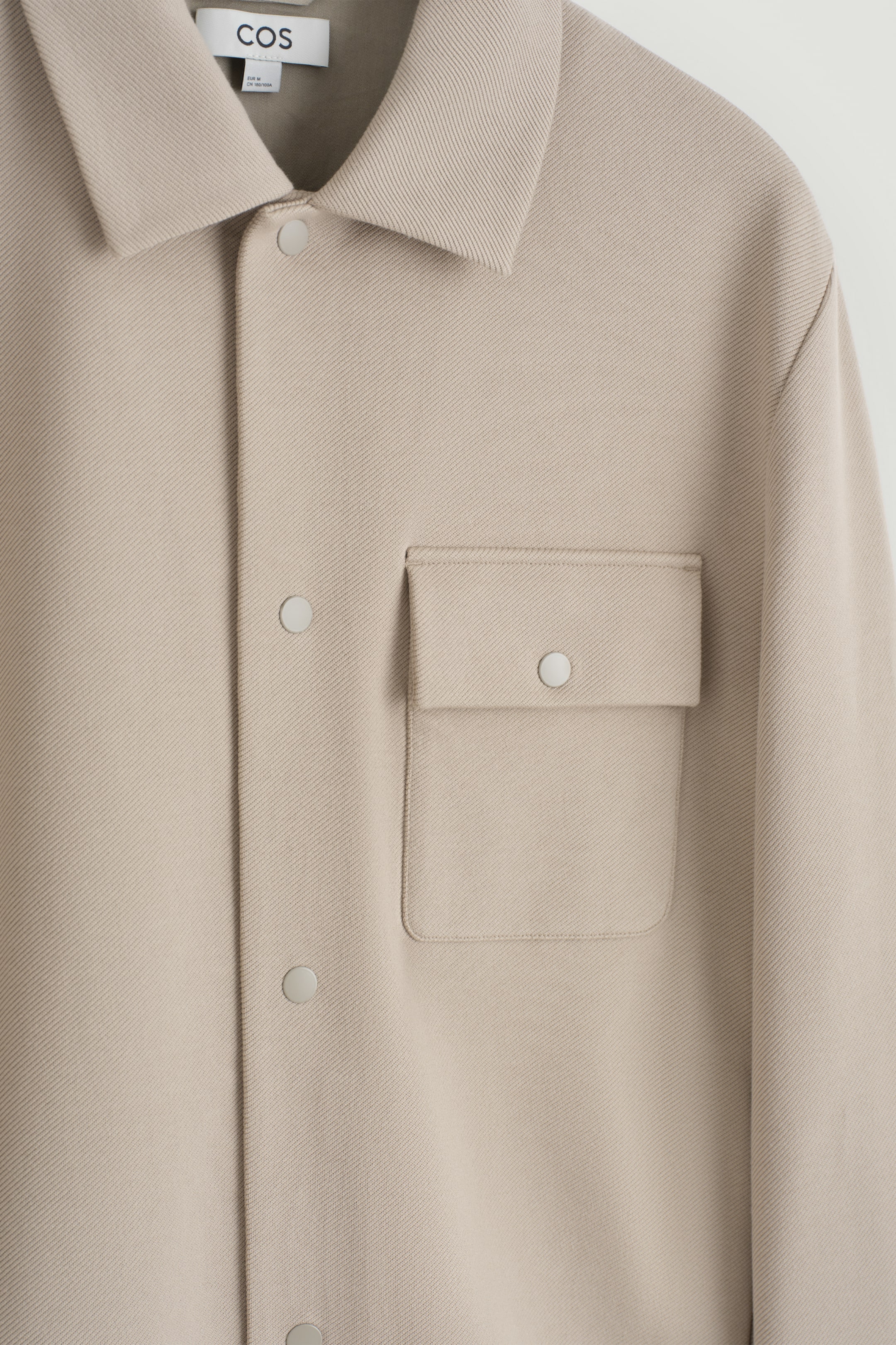 Größeres Bild anzeigen: HEMDJACKE AUS JERSEY-TWILL - BRAUN - Men | H&M AT 7