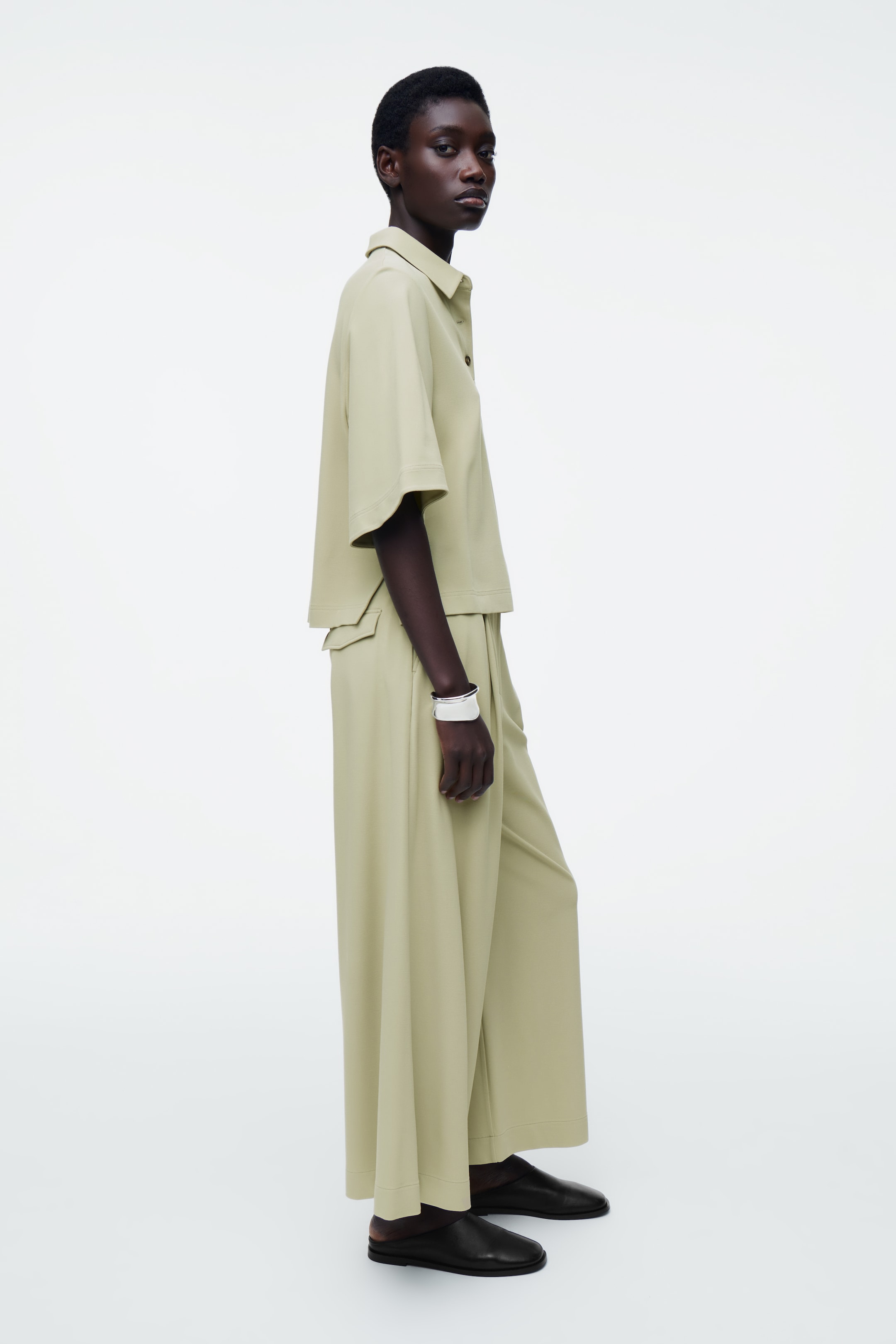 Visualizza immagine più grande: POLO SQUADRATA - VERDE CHIARO - DONNA | H&M IT 3