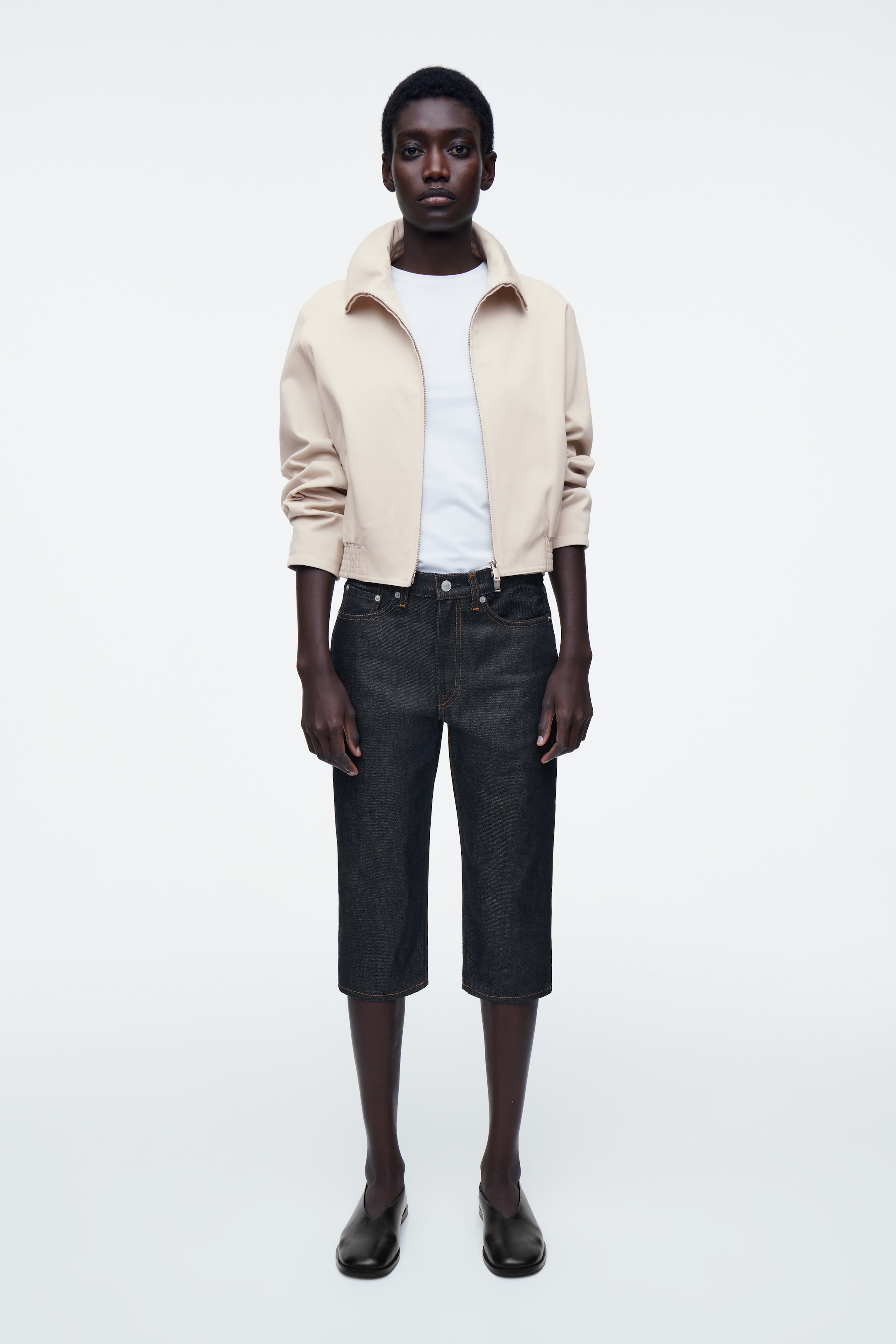 Ingrandisci l'immagine: LONGLINE DENIM SHORTS - INDIGO - DONNA | H&M CH 1