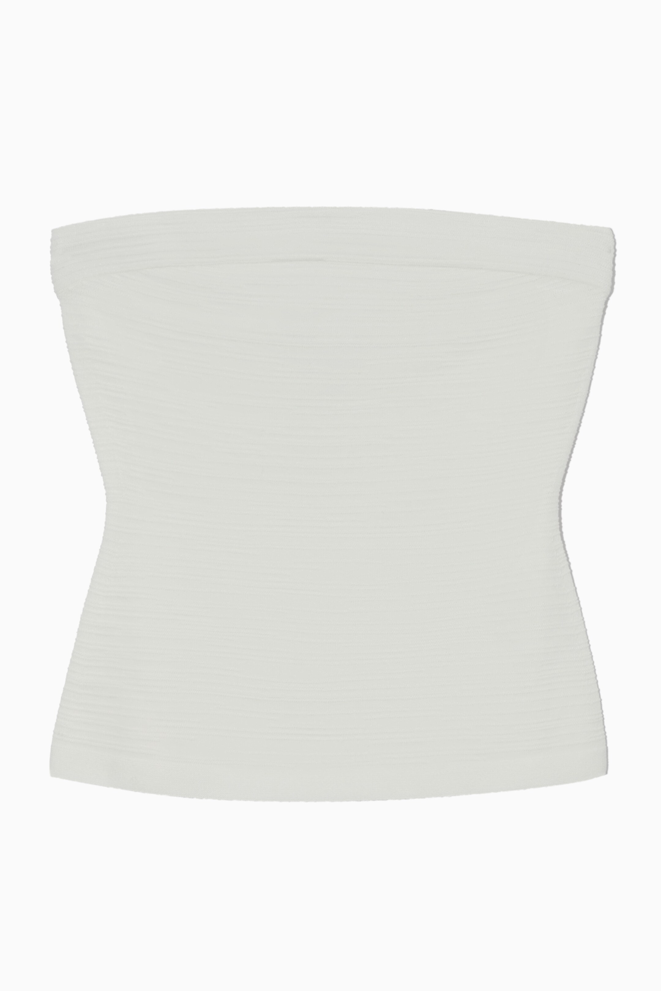 Agrandir l'image: TOP BANDEAU TEXTURÉ - BLANC - FEMME | H&M CH 1