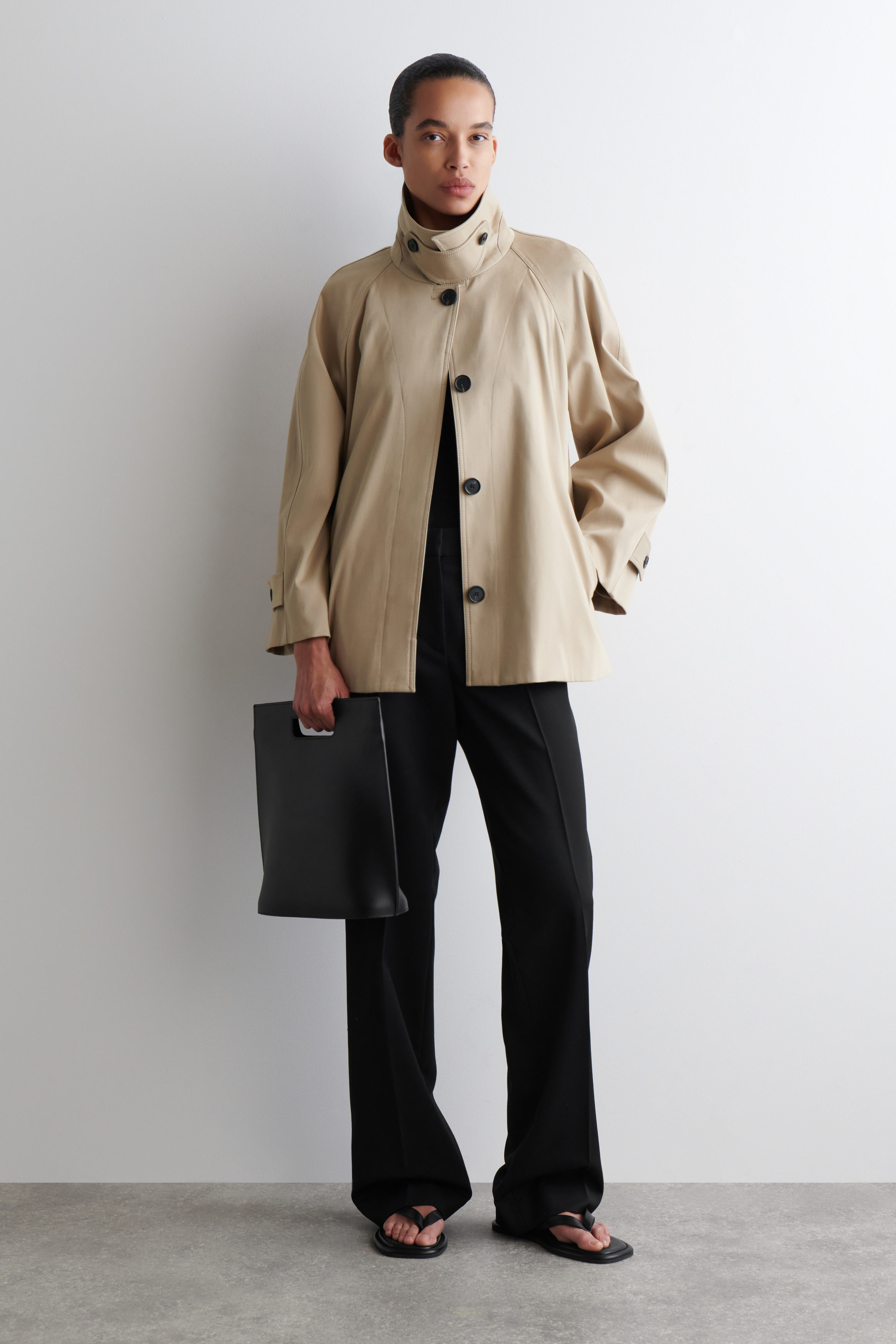 コート ASPESI Woman Coat Beige NN502L108 60226 Women's Coats and Trench Coats – ASPESI