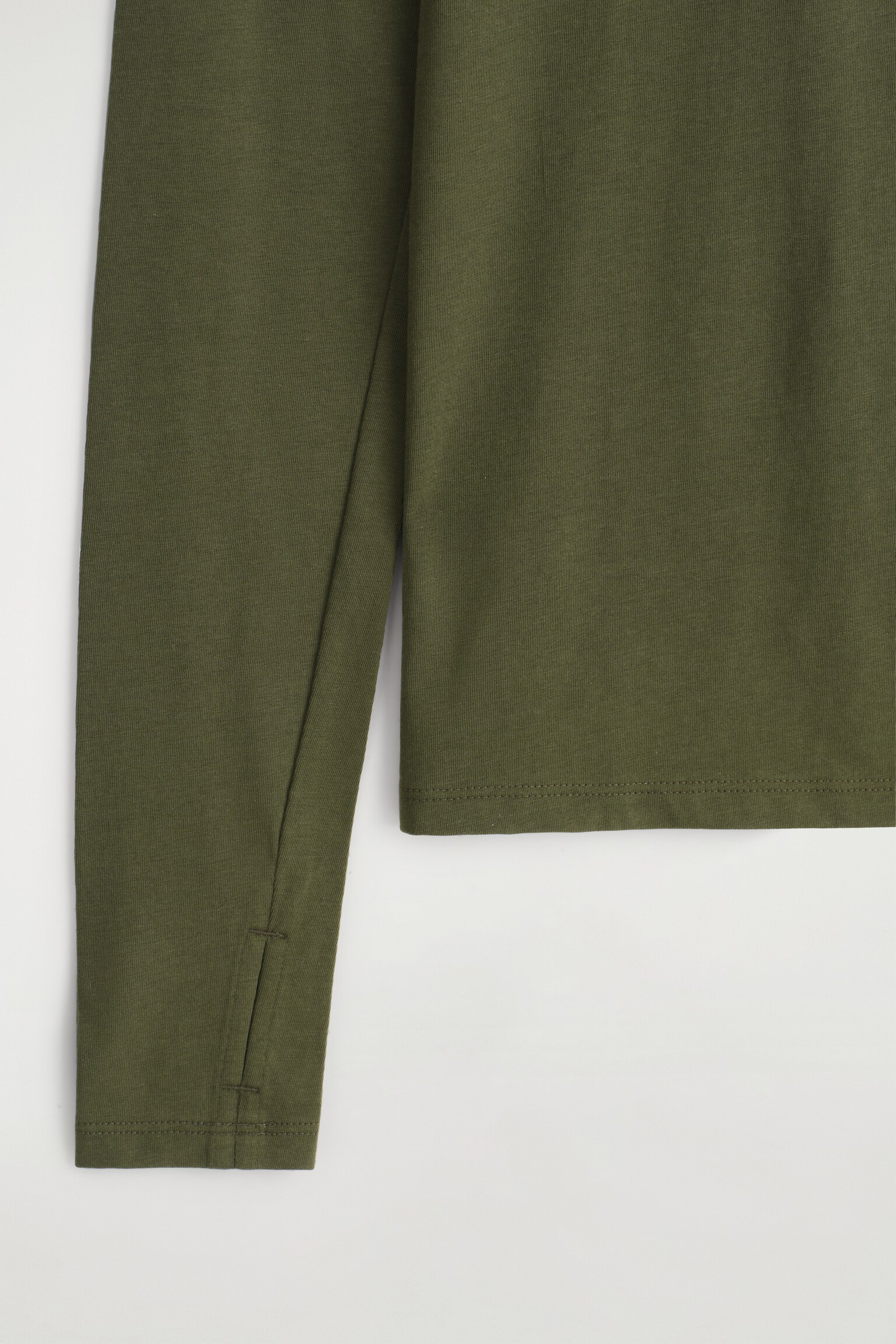 HAUT SLIM LÉGER À MANCHES LONGUES - VERT FONCÉ/GRIS CHINÉ/NOIR/BLANC/ROUGE PROFOND/BRUN / RAYURES - 6