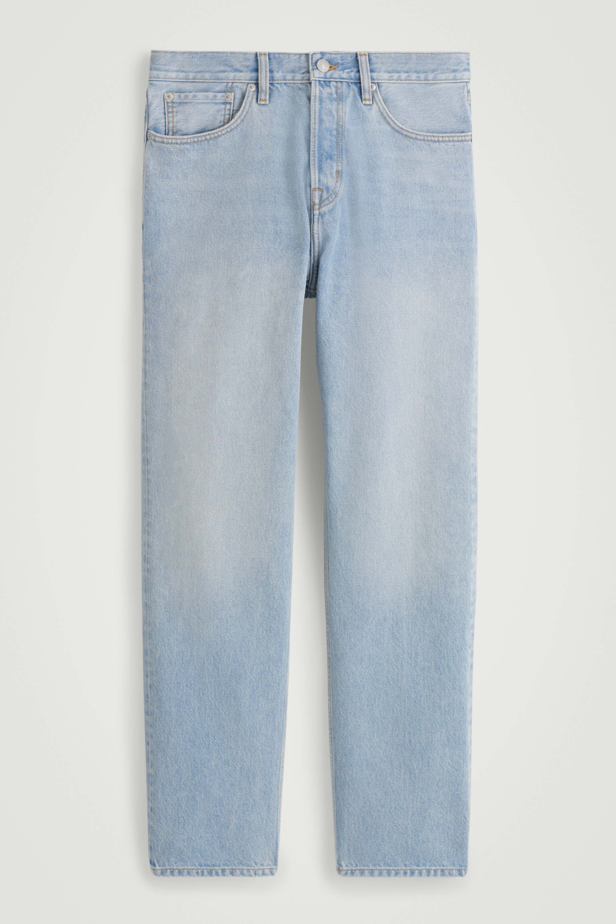 Agrandir l'image: JEAN DROIT SIGNATURE - BLEU CIEL - HOMME | H&M CH 6