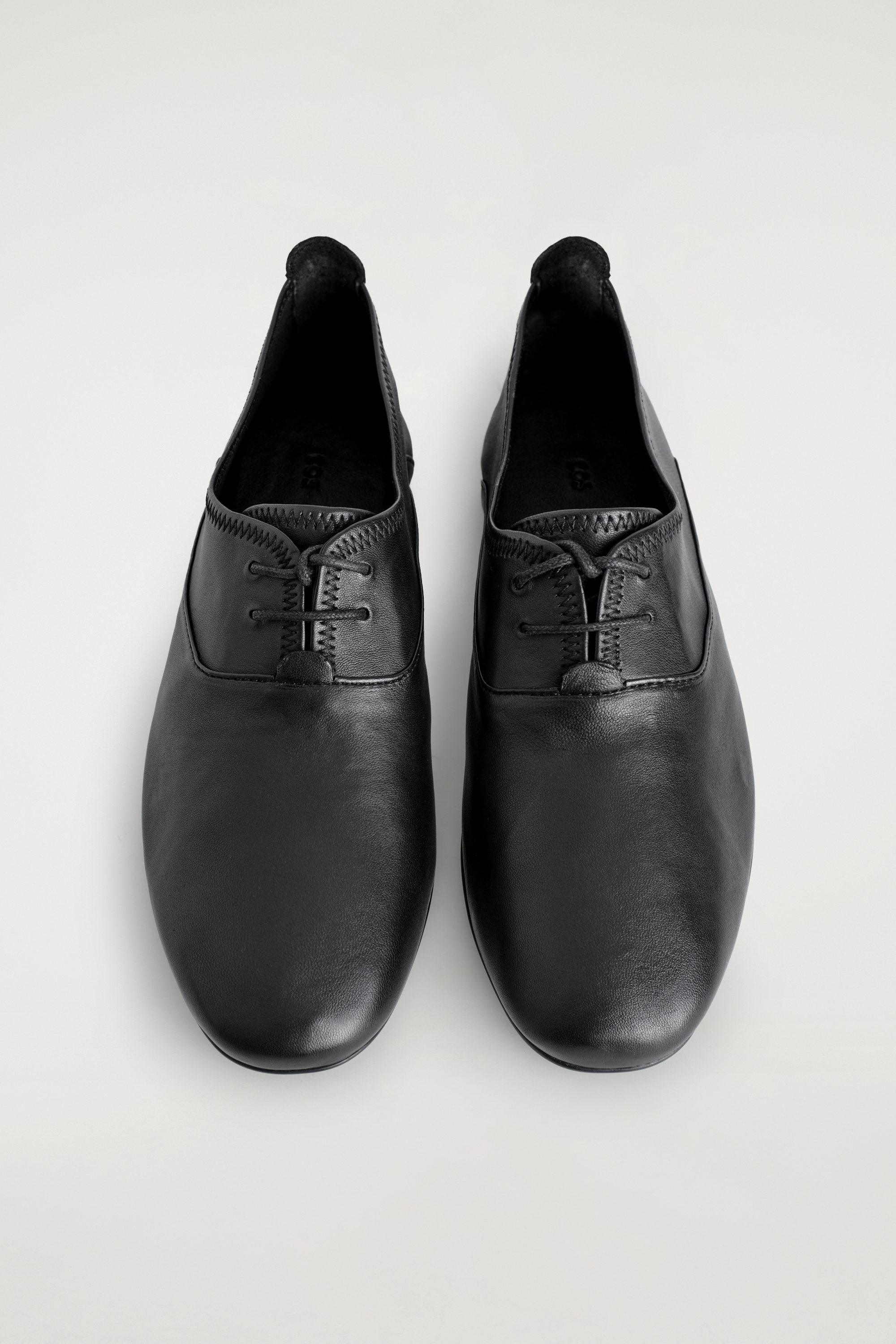 Soft Leather Brogues - Black