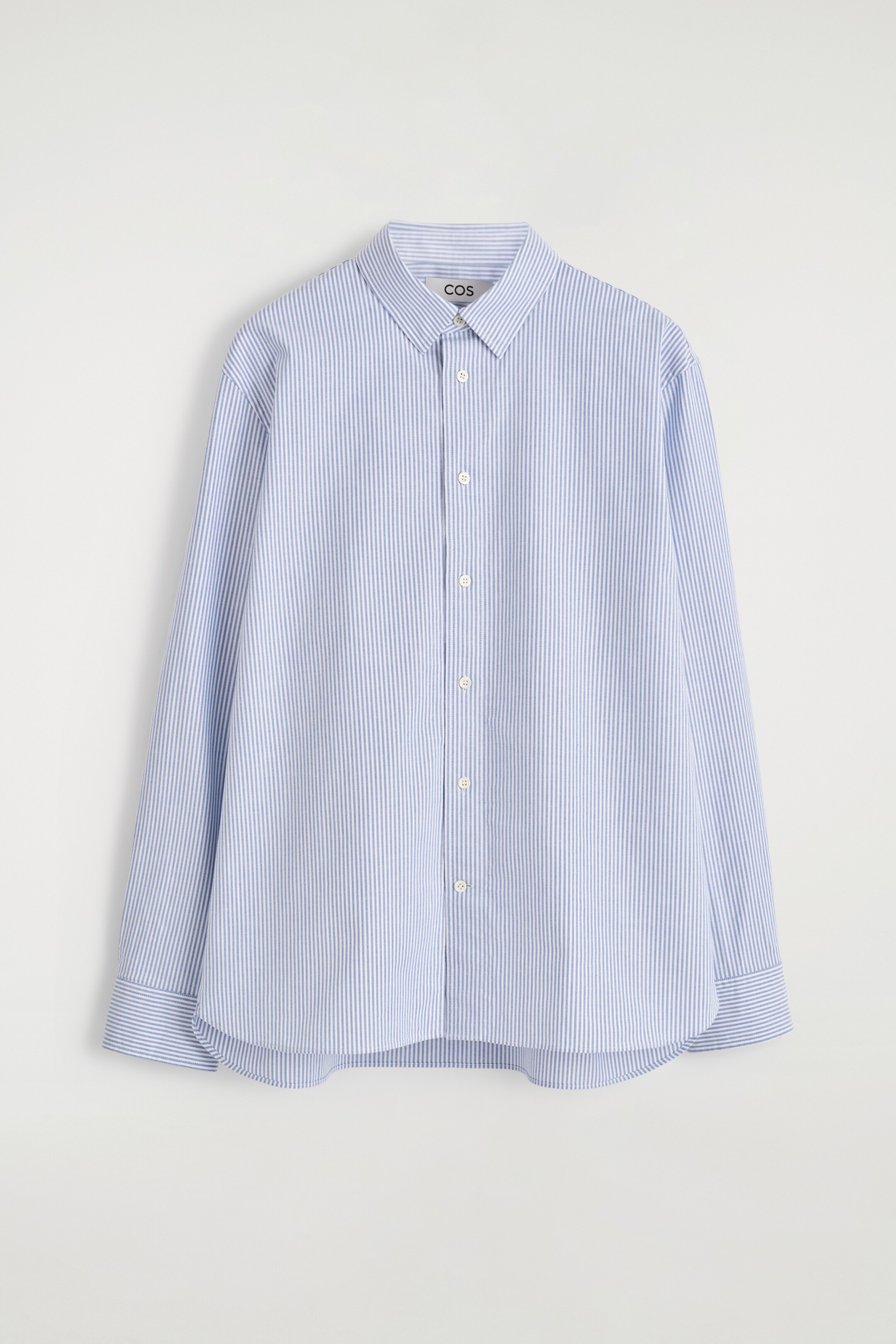 Agrandir l'image: CHEMISE OXFORD EN COTON - BLEU / BLANC / RAYURES - HOMME | H&M BE 6