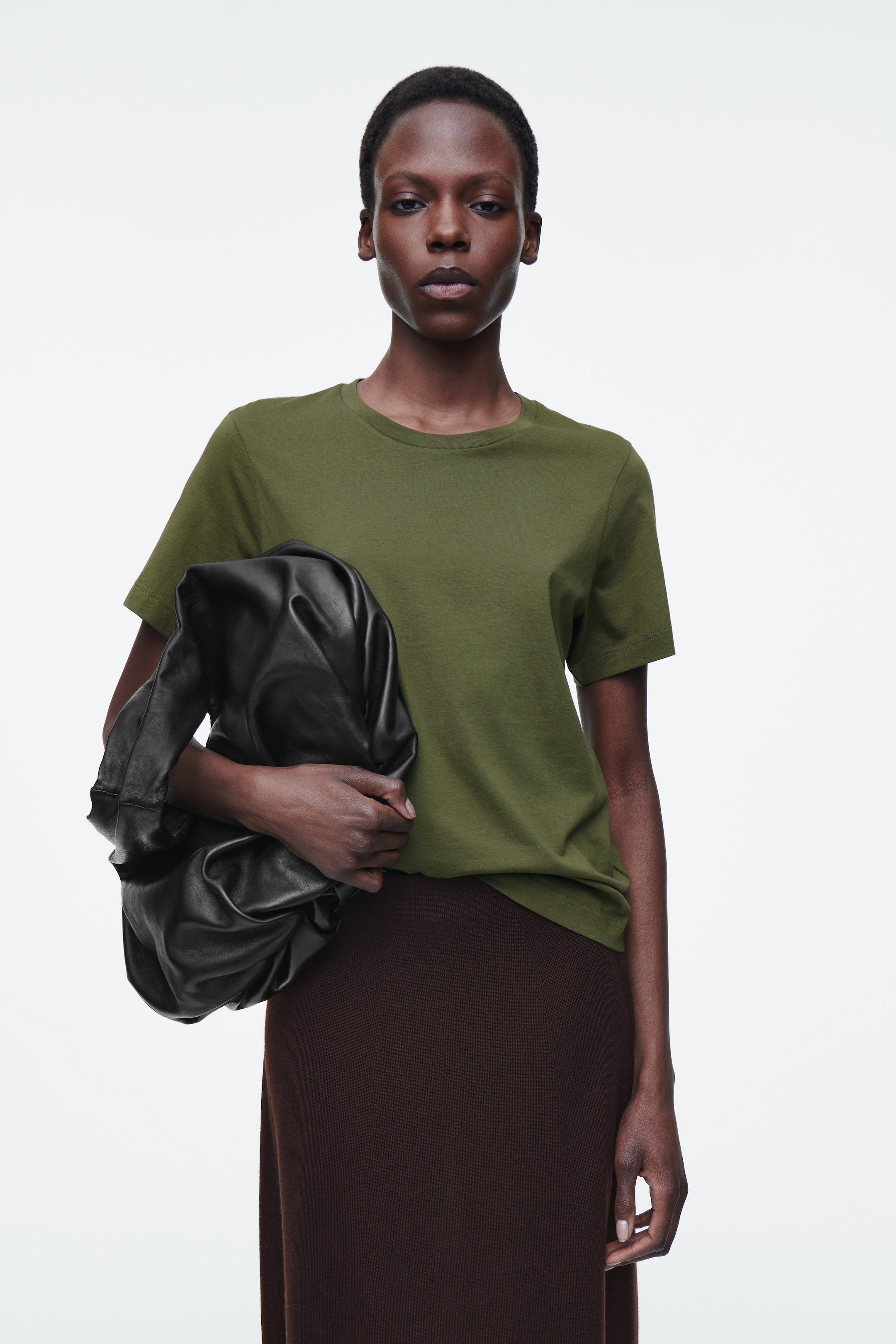 CREW-NECK COTTON T-SHIRT