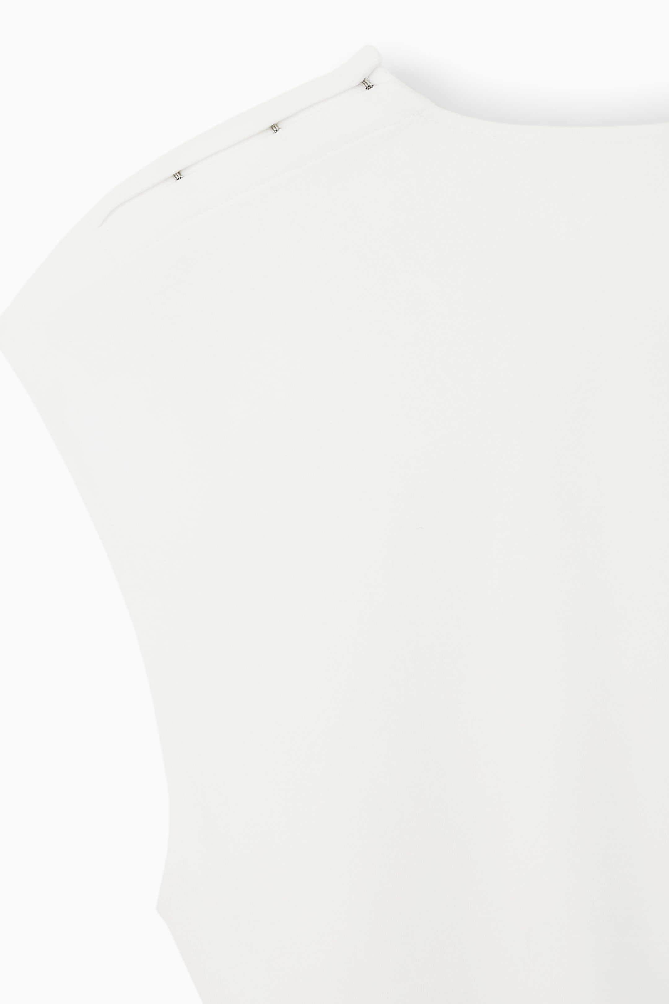 View larger image: DRAPED ASYMMETRIC MAXI DRESS - WHITE - Ladies | H&M GB 2