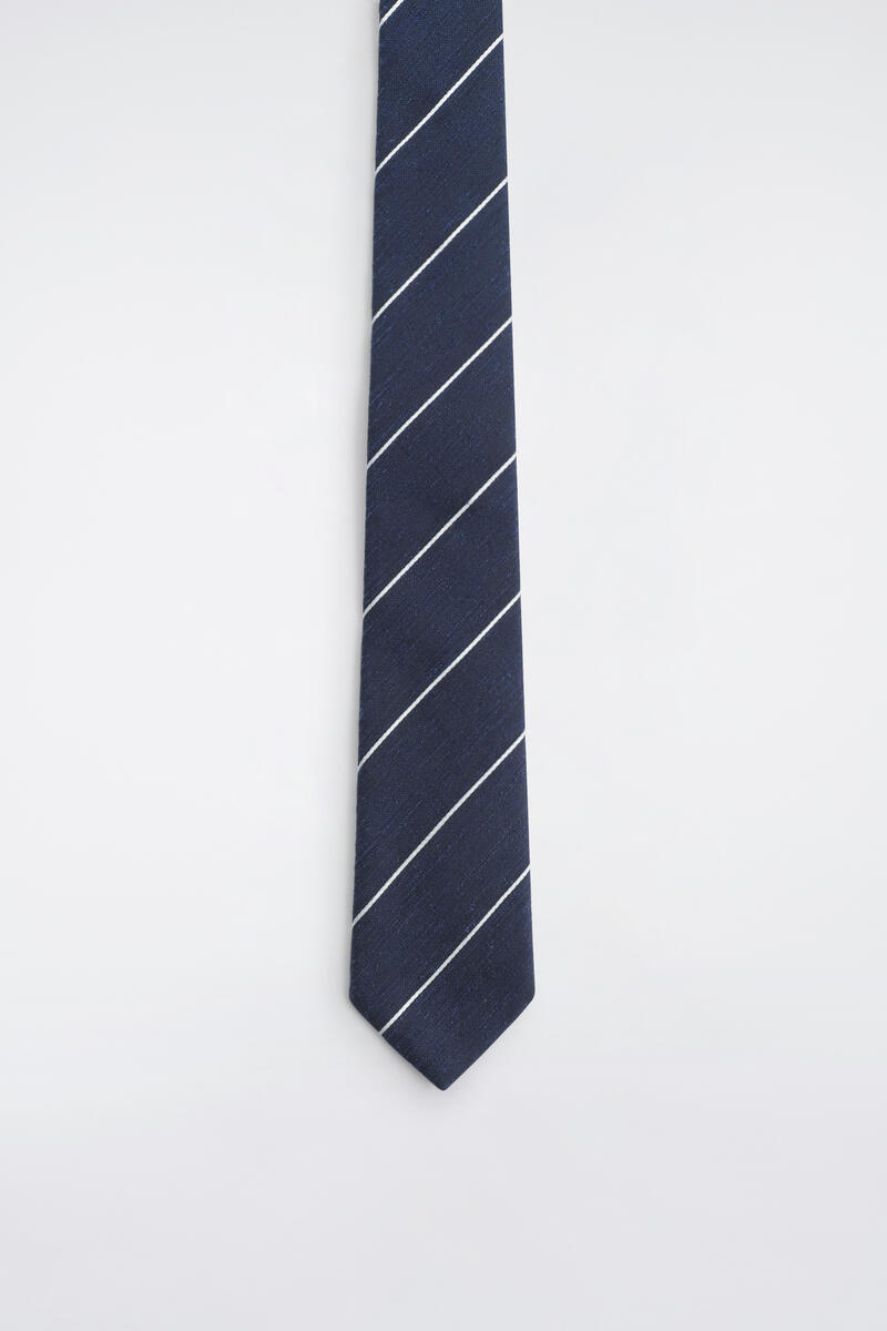Striped Silk Tie