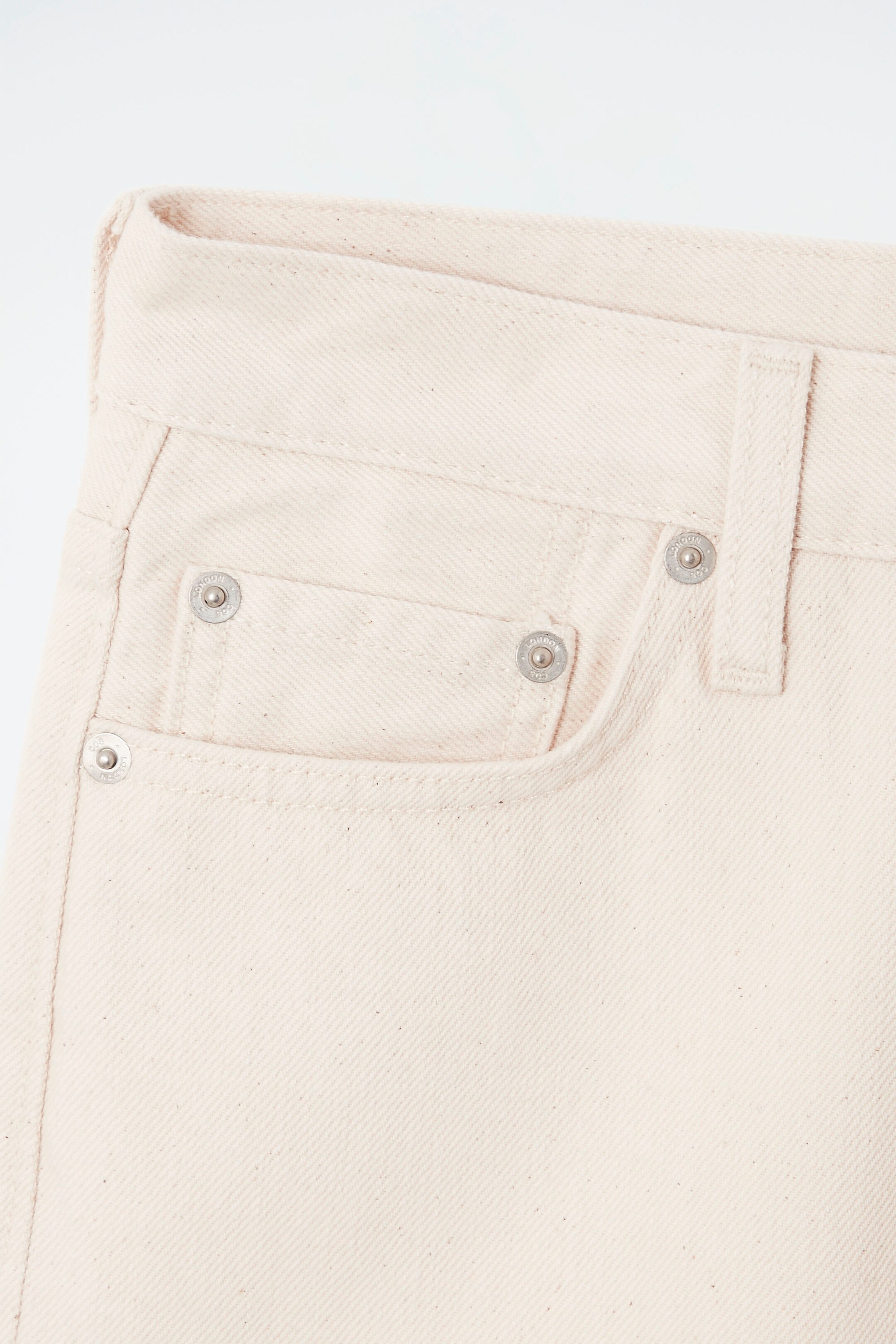Ingrandisci l'immagine: ARCH TAPERED JEANS - IVORY - DONNA | H&M CH 2