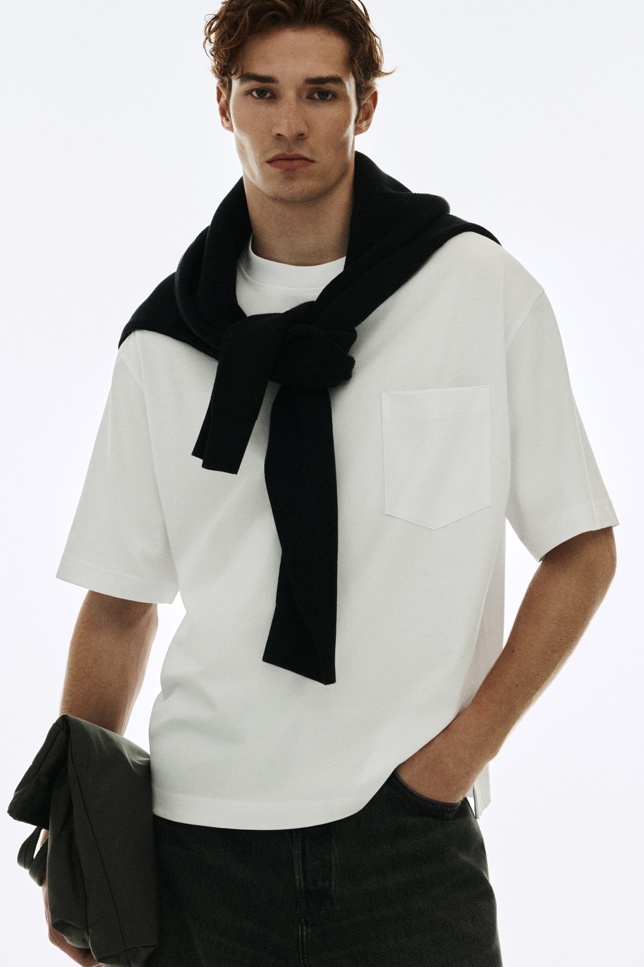 OVERSIZED HEAVYWEIGHT COTTON T-SHIRT