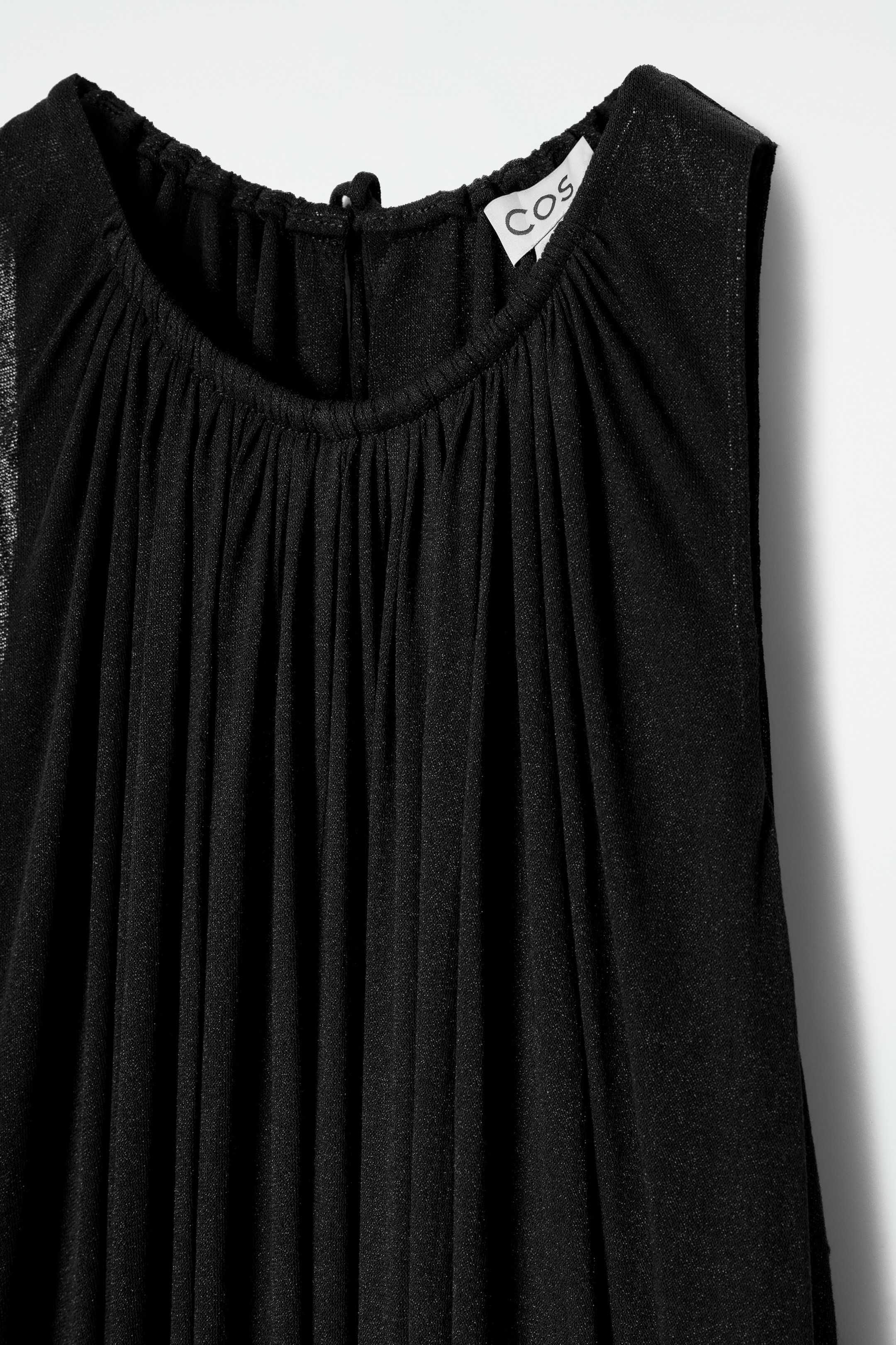 Zobacz większy obraz: SUKIENKA MAXI Z ODKRYTYMI RAMIONAMI - CZARNY - ONA | H&M PL 7