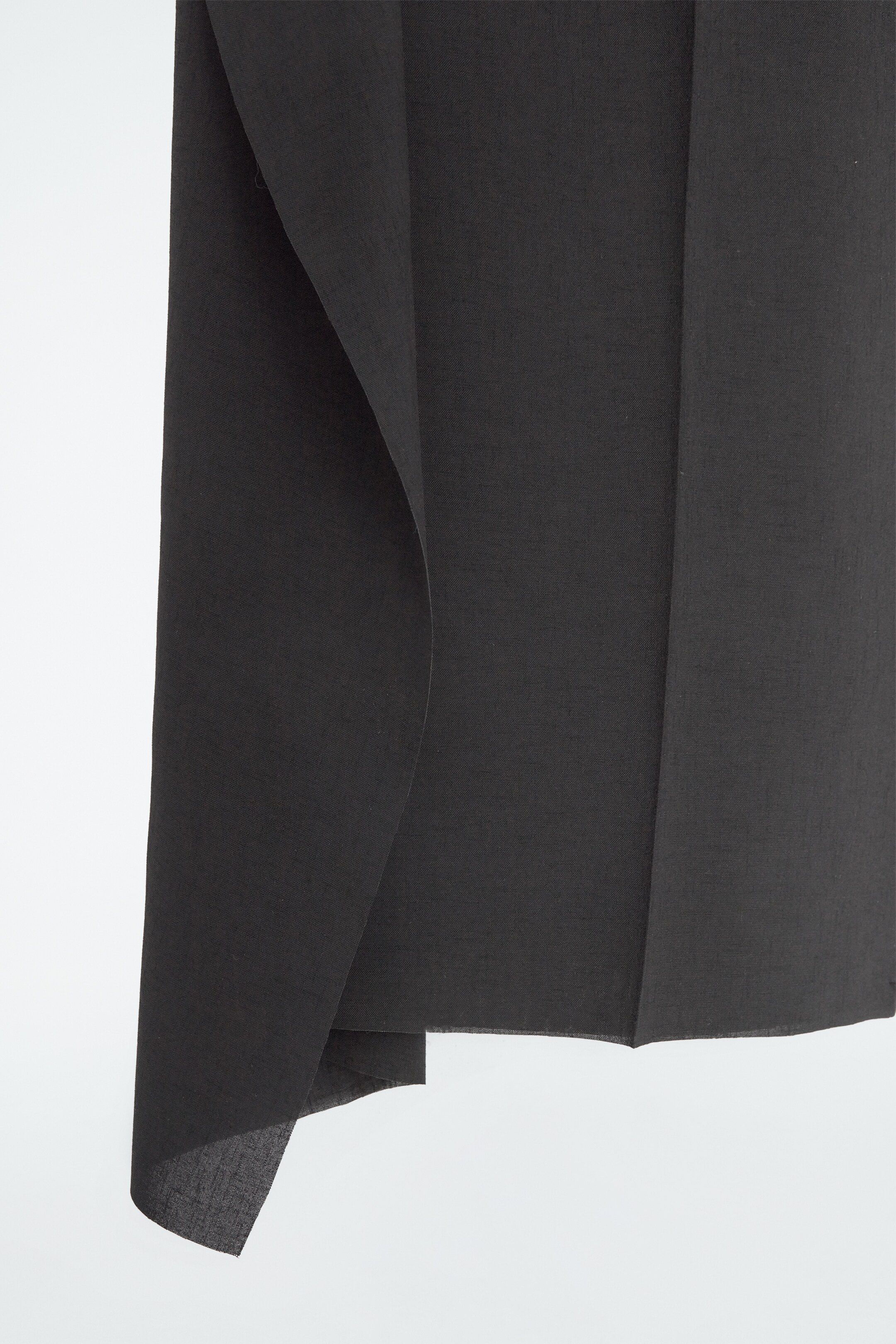 Agrandir l'image: PANTALON DROIT DRAPÉ DÉCONTRACTÉ - NOIR - FEMME | H&M CH 2