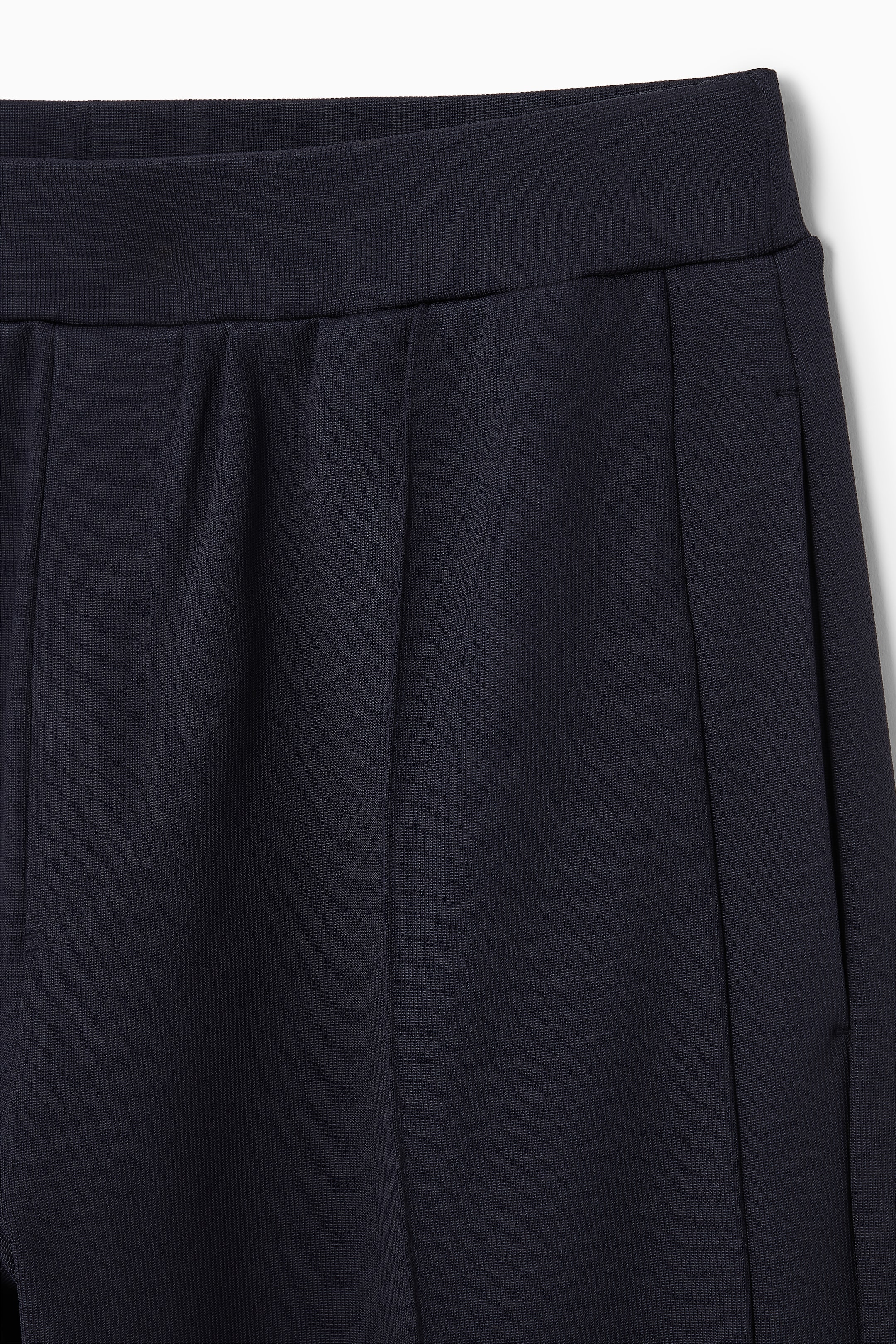 View larger image: PINTUCKED STRAIGHT-LEG TROUSERS - NAVY - Ladies | H&M GB 2