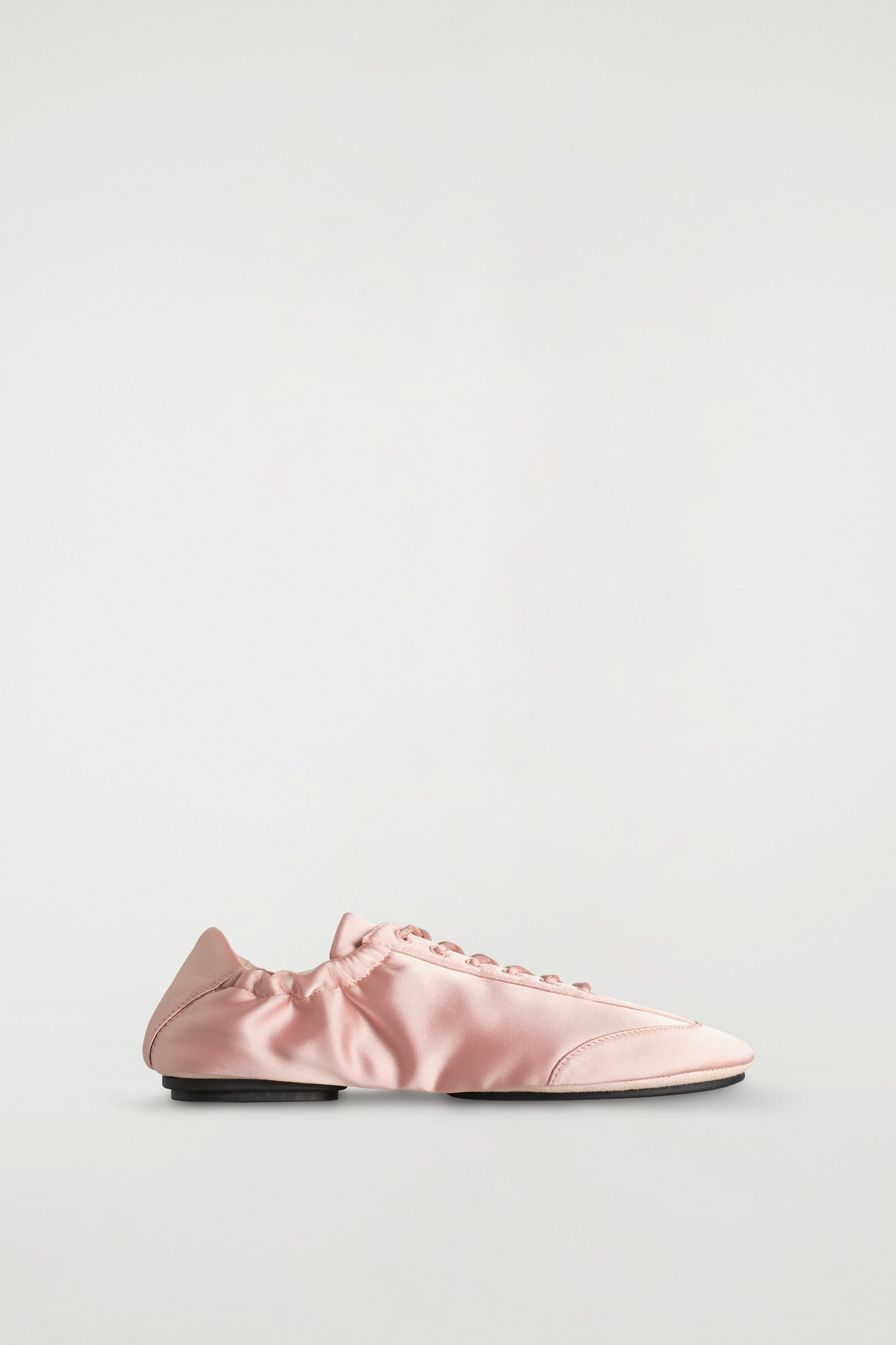 COS Satin-suede Ballet Sneakers