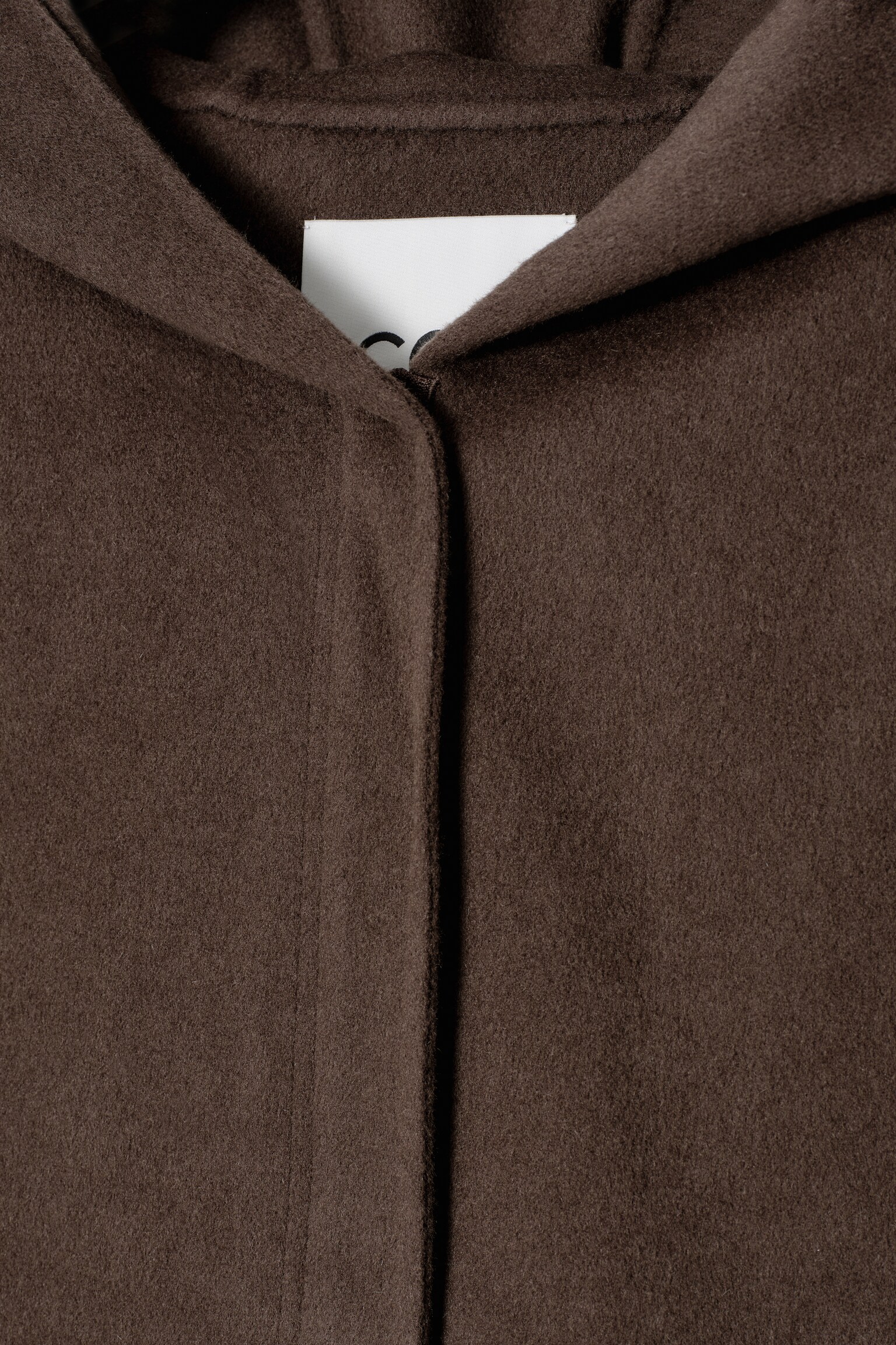 CHALECO CON CAPUCHA HÍBRIDO DE DOBLE CARA - MARRÓN/NEGRO - 3