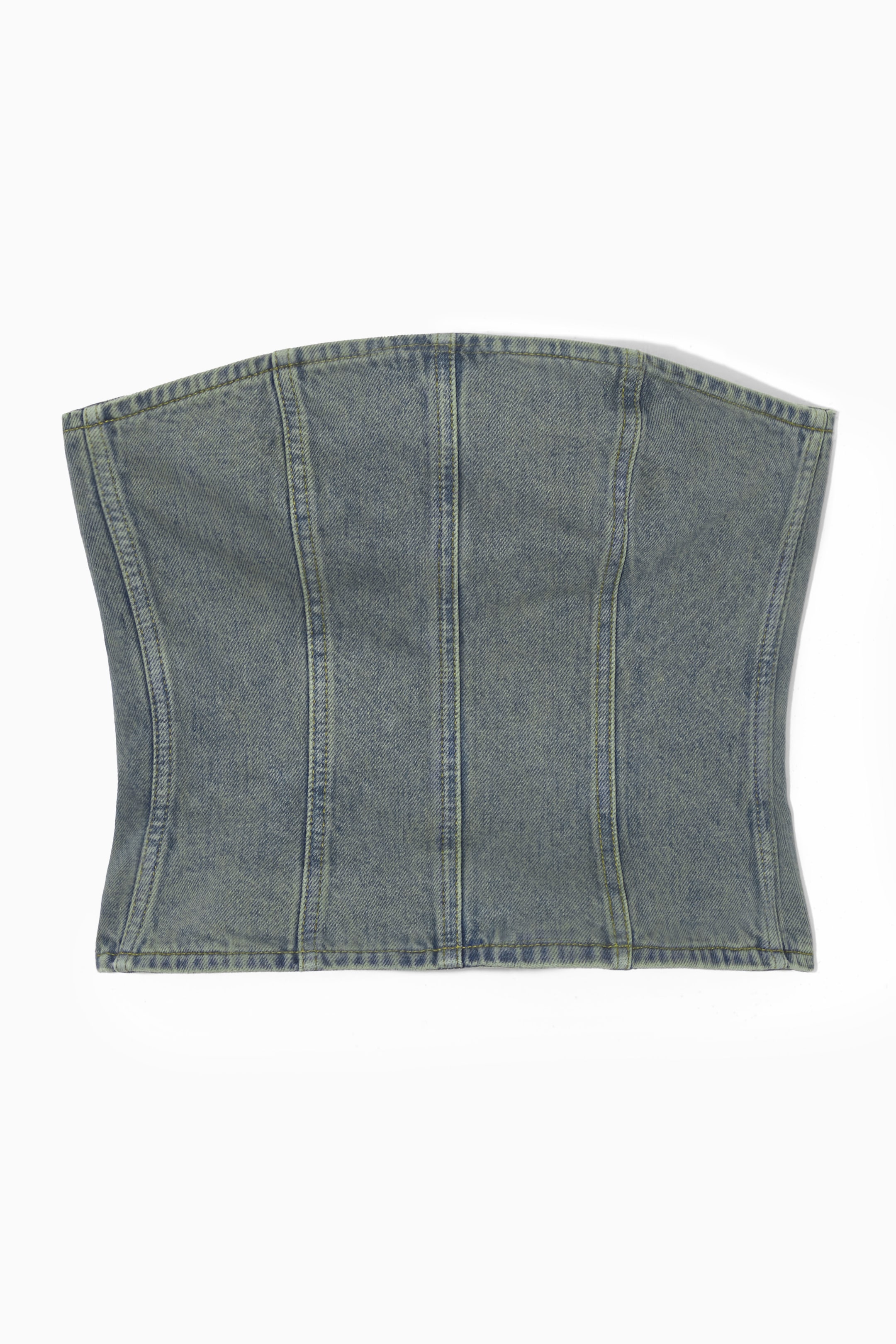 Ingrandisci l'immagine: DENIM BUSTIER - BLUE - DONNA | H&M CH 1