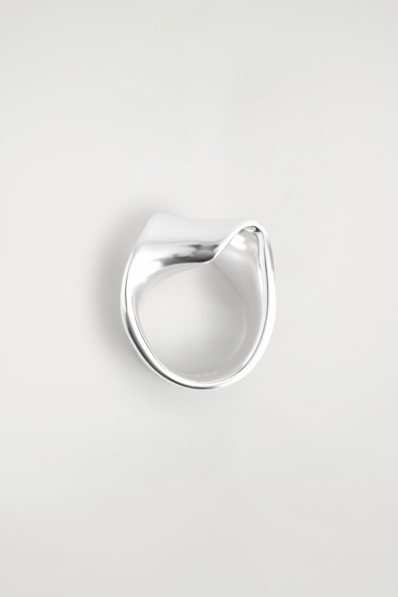 TWISTED RIBBON RING - SØLV/GULD - 3