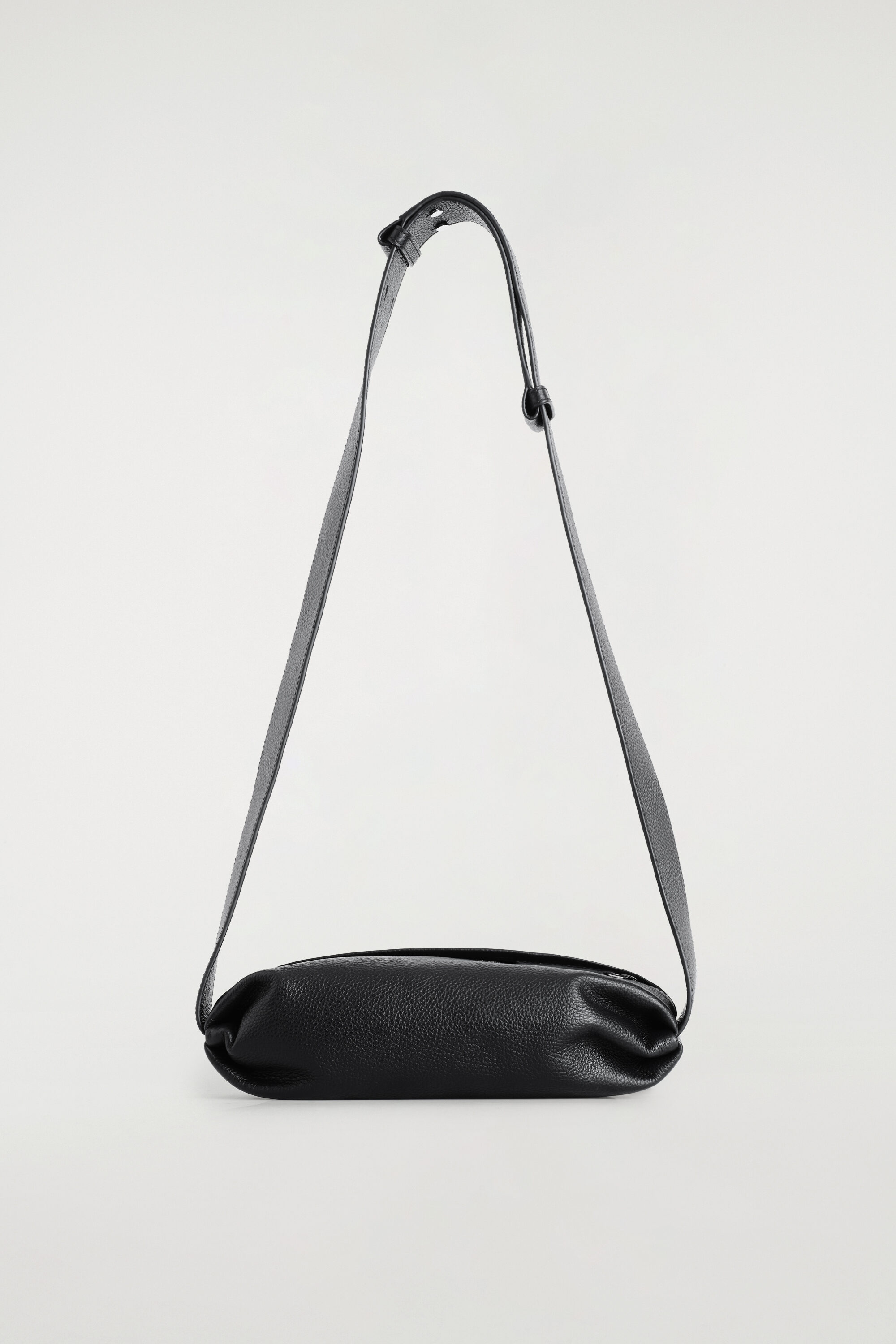 MODULE CROSSBODY BAG - LEATHER - BLACK | COS US