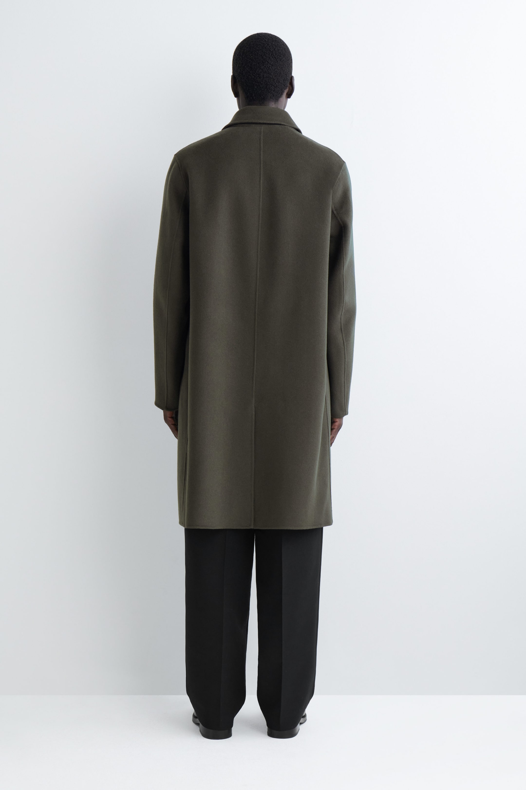 SPLIT WOOL CAR COAT