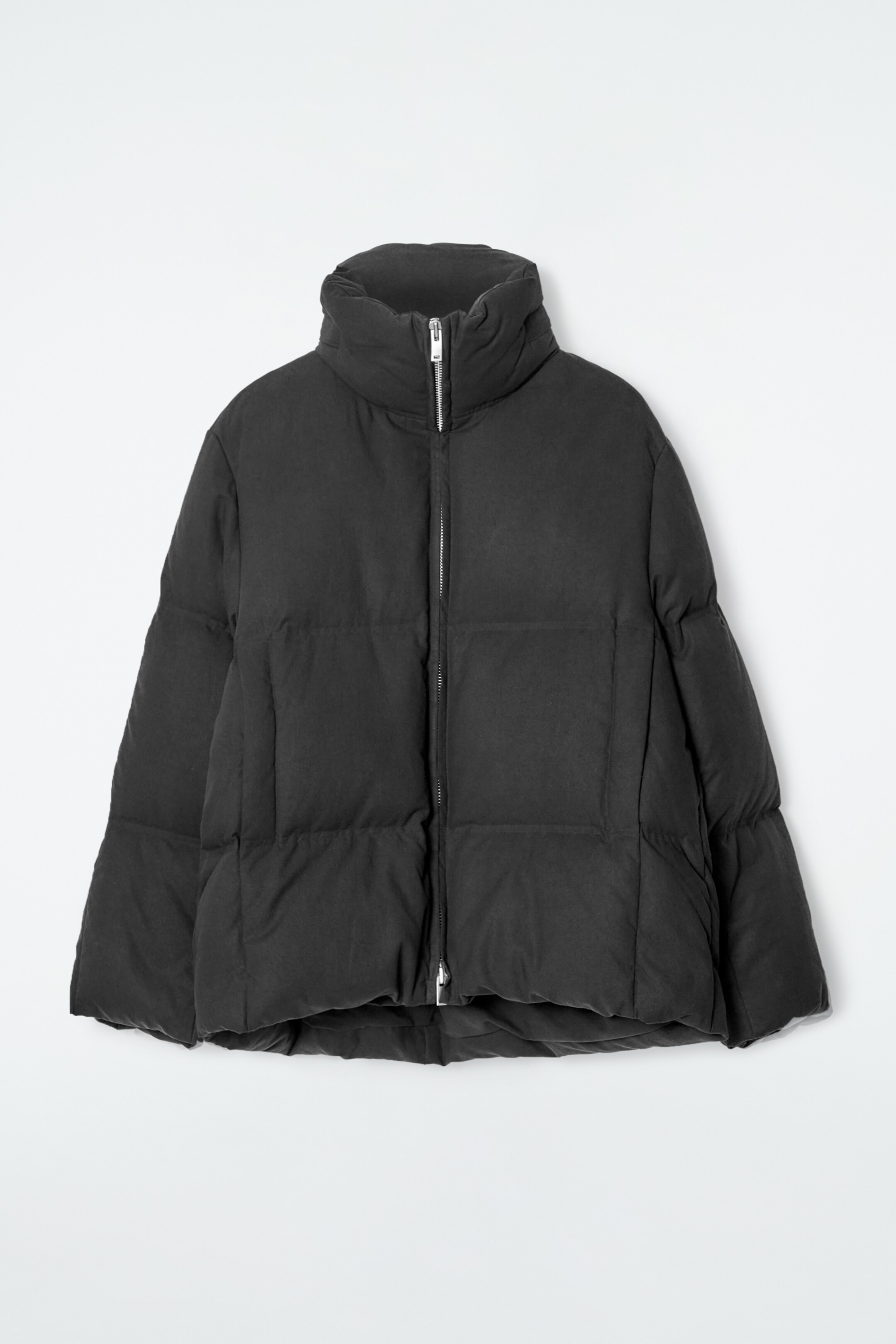Ingrandisci l'immagine: OVERSIZED HOODED DOWN PUFFER JACKET - BLACK - DONNA | H&M CH 1