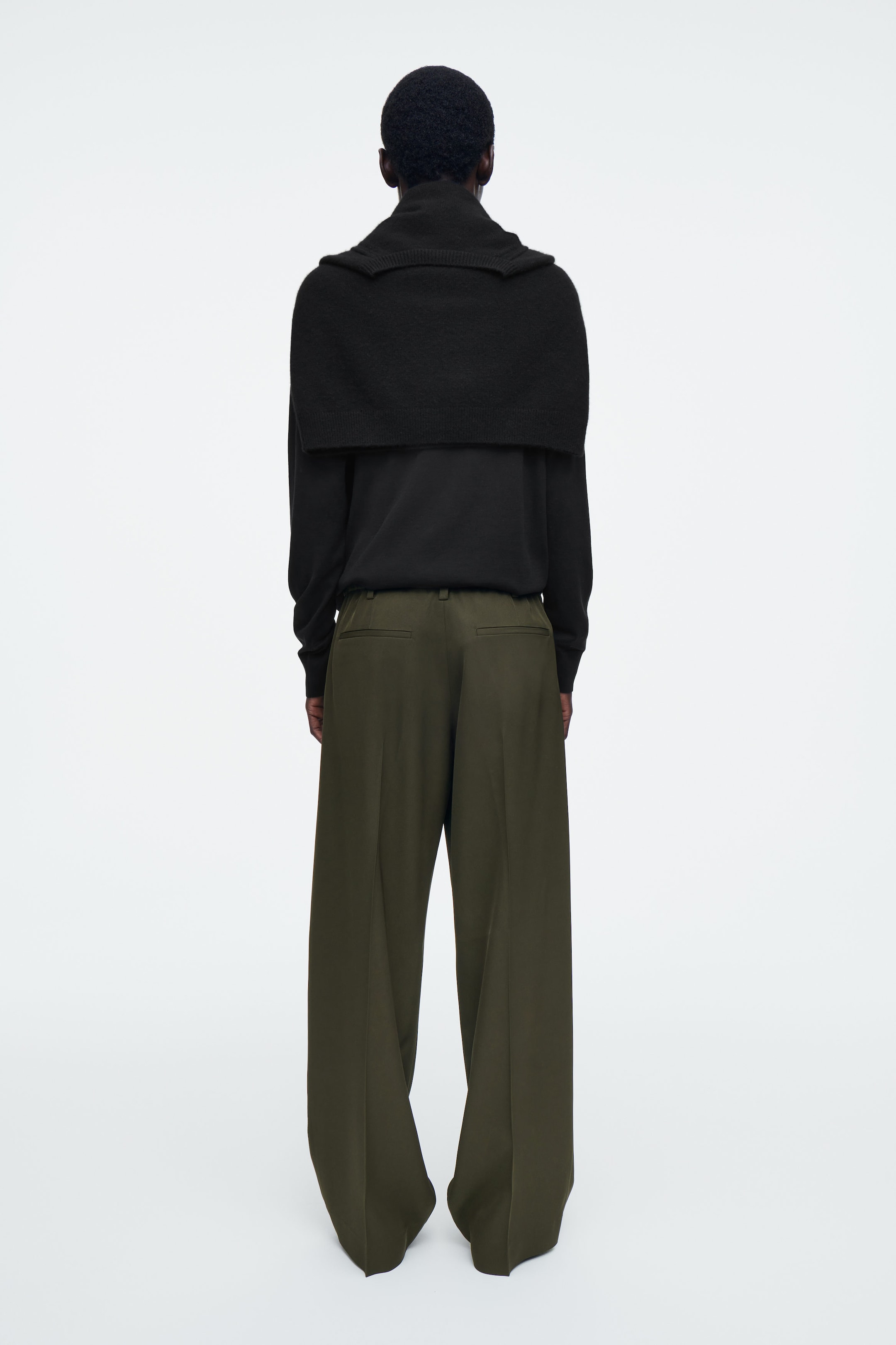 PANTALONE A GAMBA DRITTA CON COULISSE